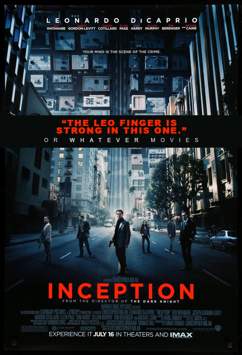 INCEPTION | Or Whatever Movies | Bonus 20 episode artwork