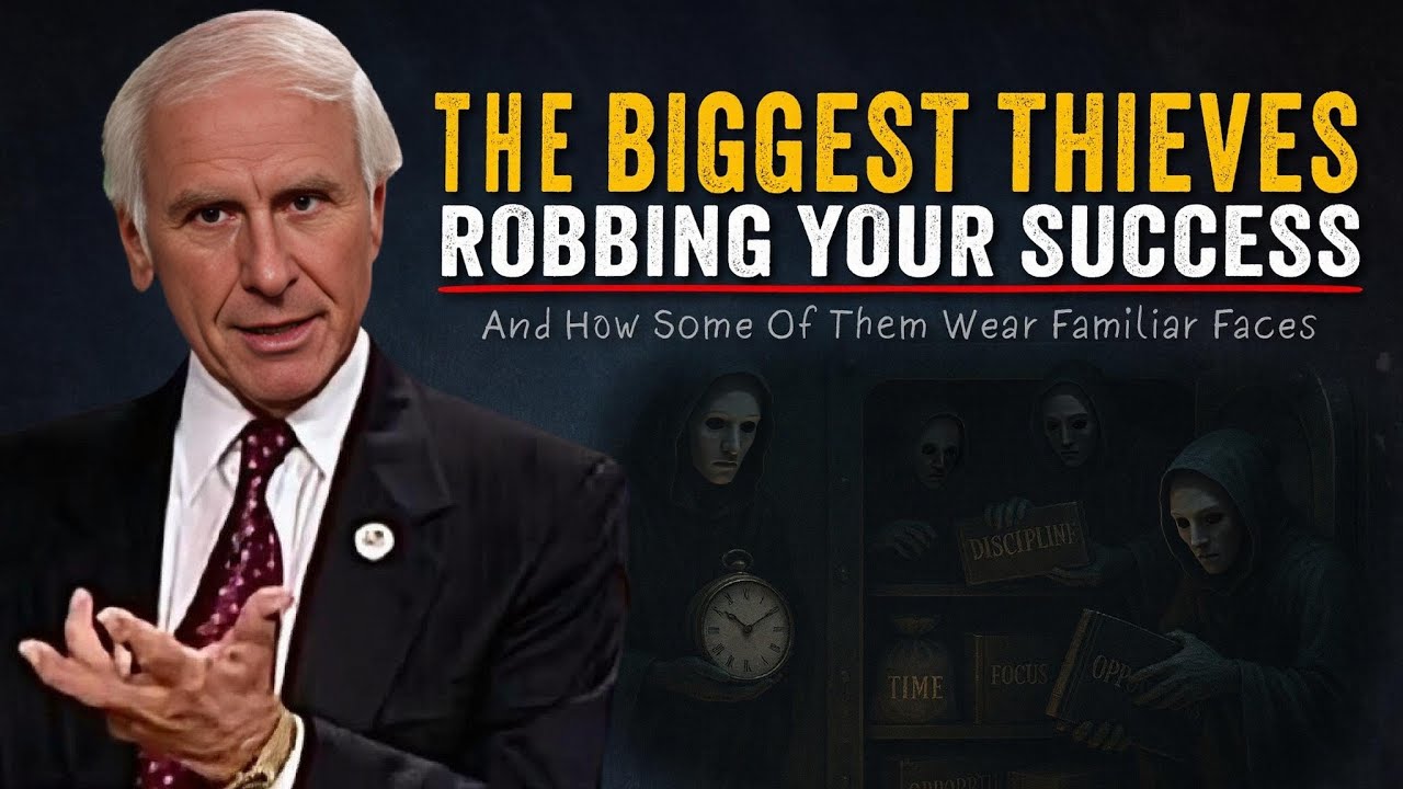 The Most Common Habits That Steal Your Success | Jim Rohn Motivation