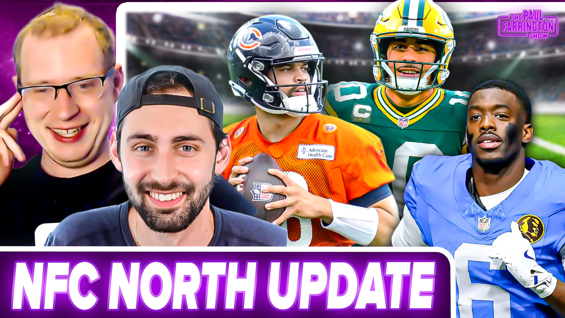 NFC North Update: Lions RELEASE Arnold, Packers #1 OBSTACLE, Bears LOFTY GOAL for Caleb Williams episode artwork