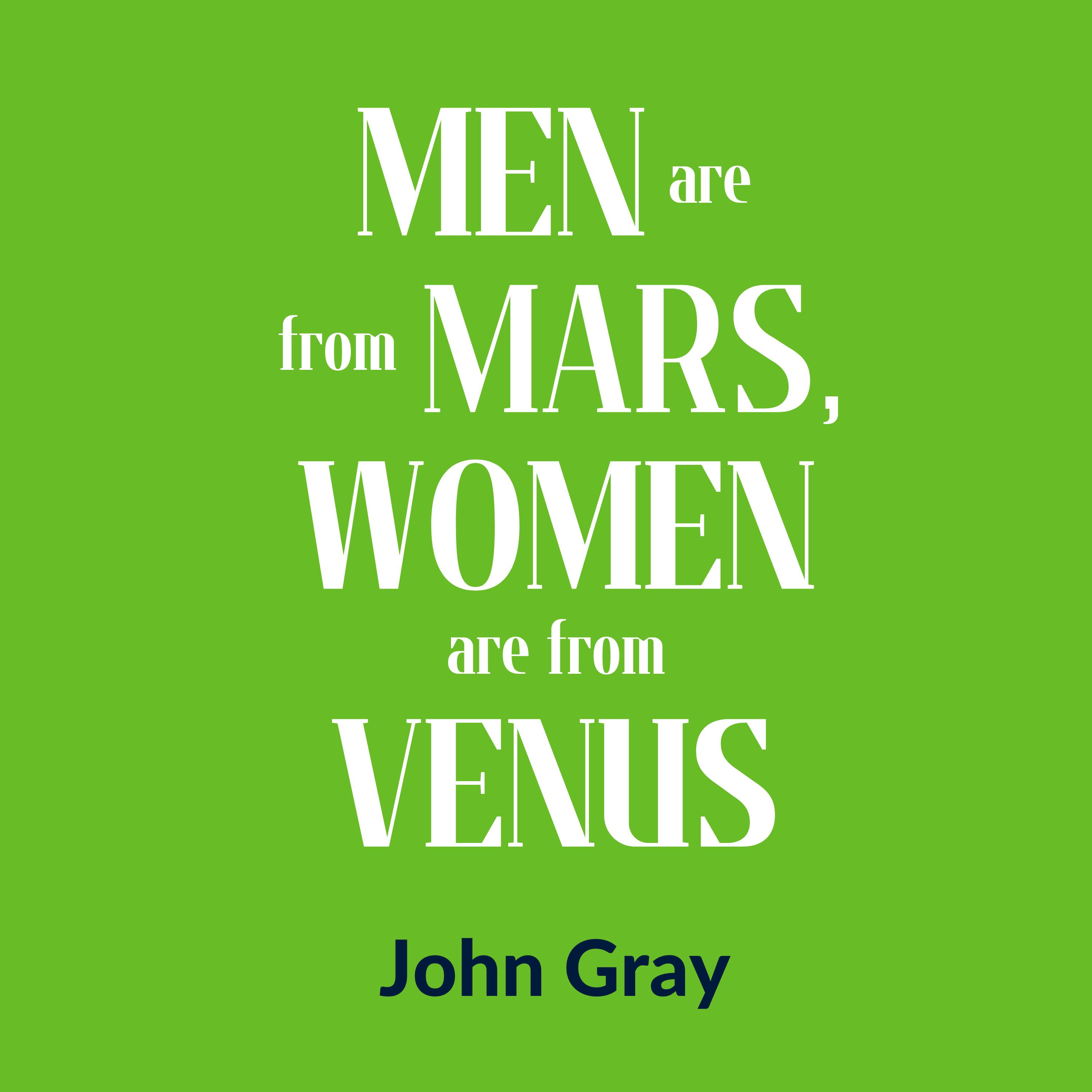 Men Are From Mars Women Are From Venus by John Gray | Book Summary and Review | Free Audiobook