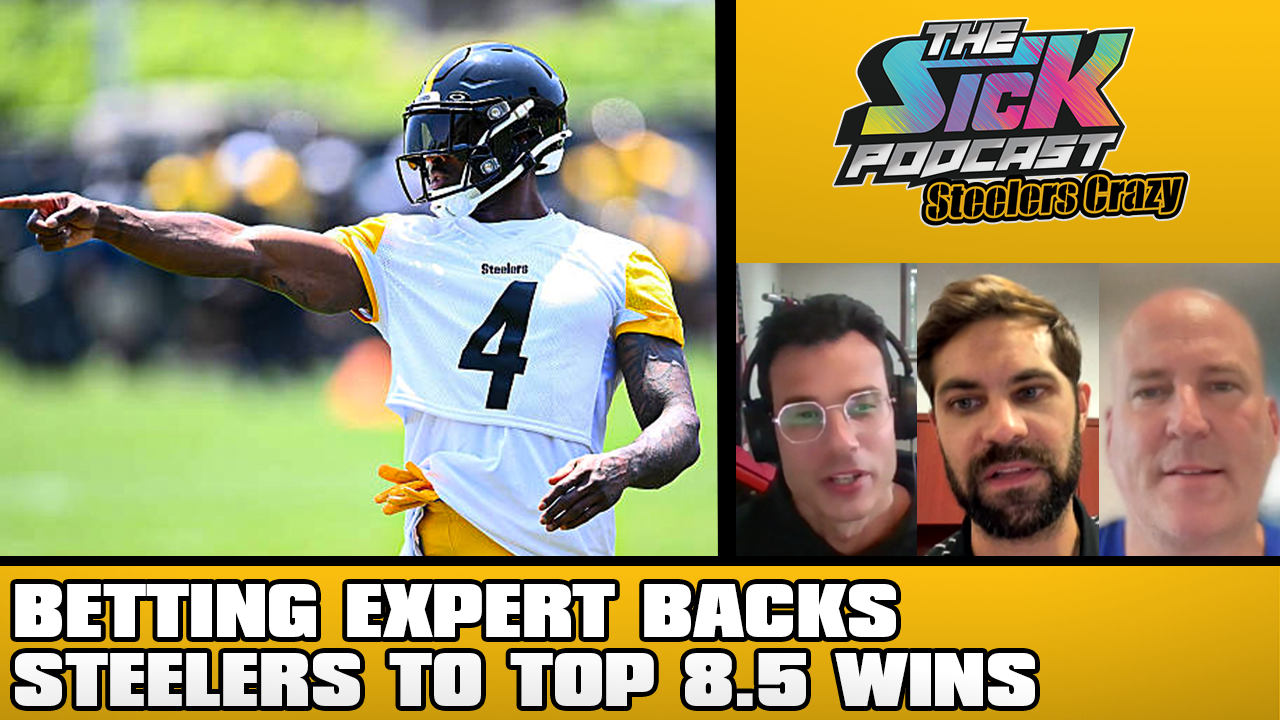 Steelers Talk #232 - Betting Expert Backs Steelers to Top 8.5 Wins episode artwork