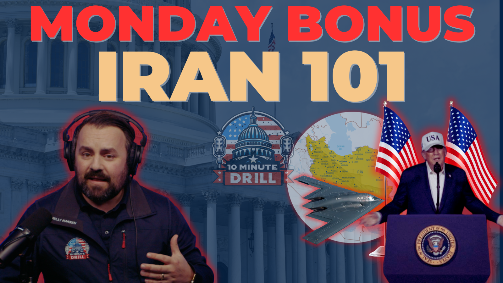 Monday Bonus: Iran Strike Explained: What Happened, Why Trump Acted, Democrat Response & What Happens Next
