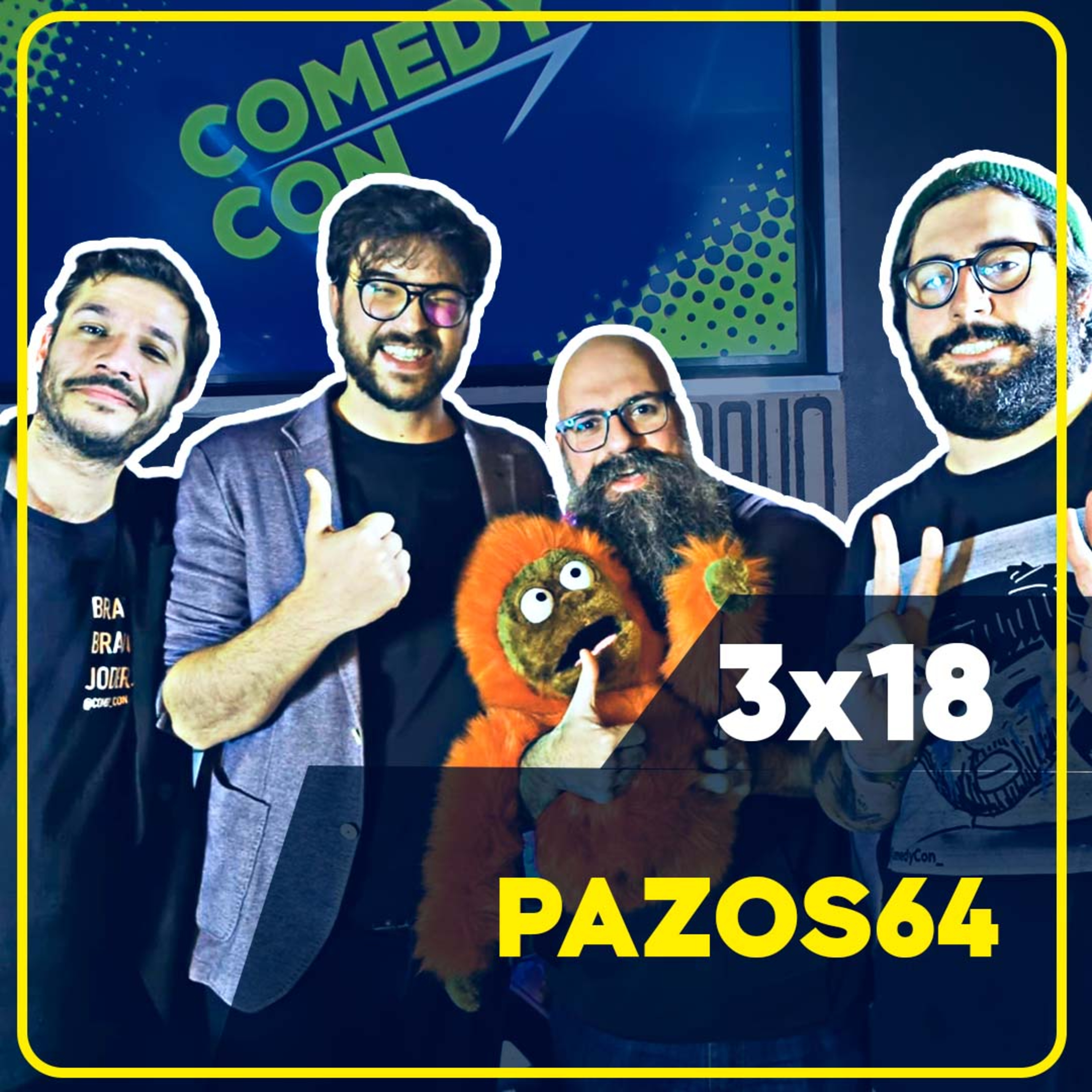 👾 PAZOS en COMEDY CON | 3x18 episode artwork