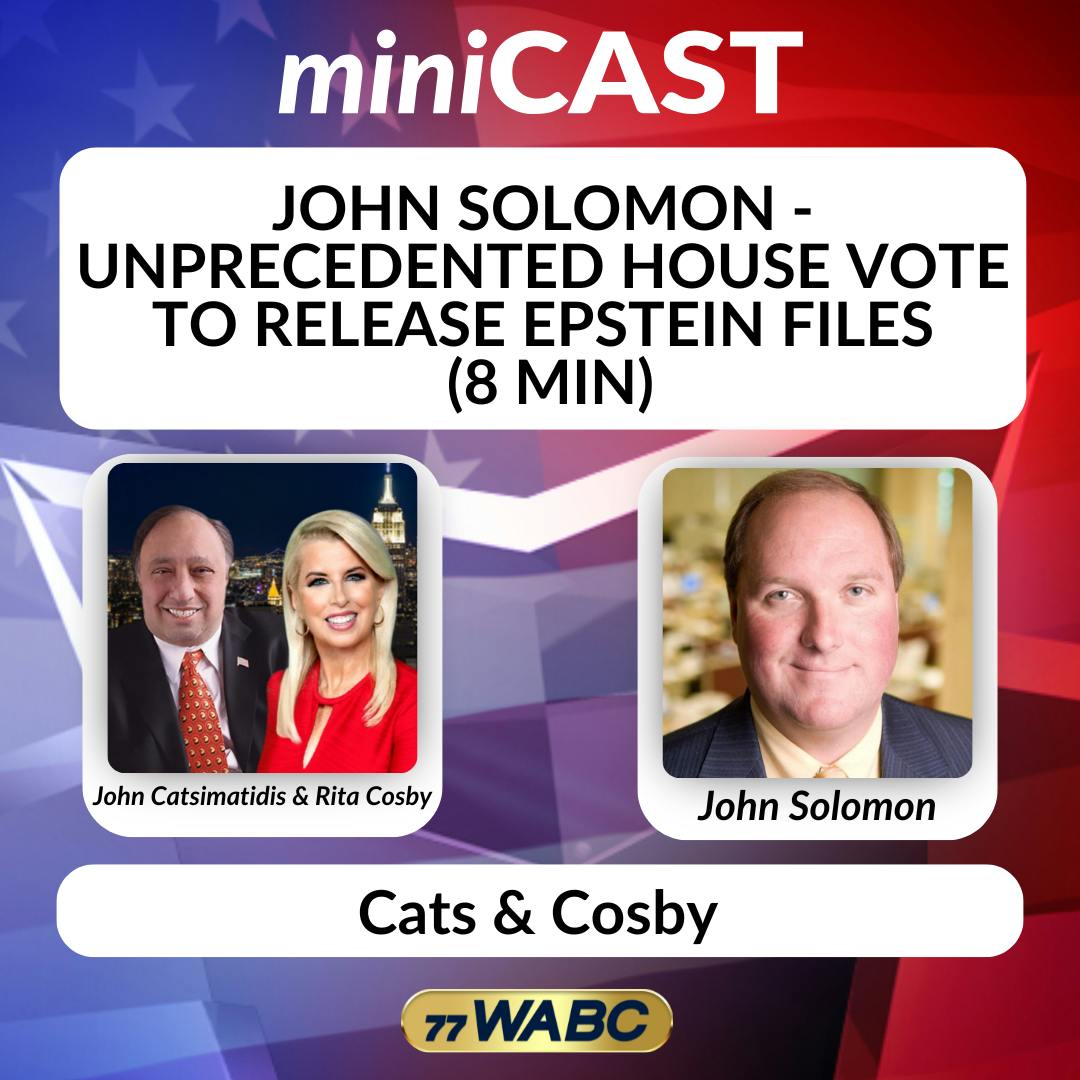 John Solomon - Unprecedented House Vote to Release Epstein Files | 11-18-25 John Solomon - Unprecedented House Vote to Release Epstein Files | 11-18-25