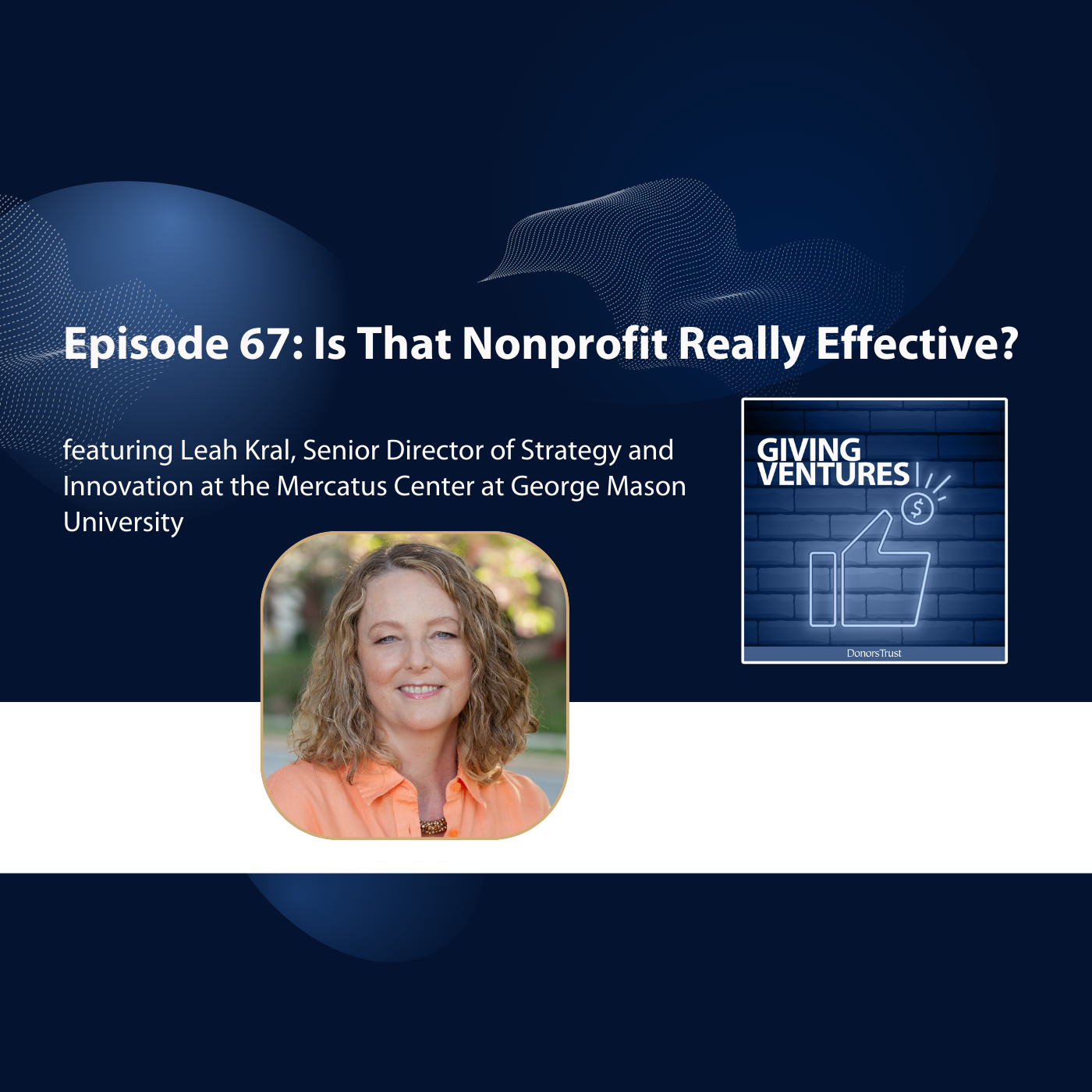 Ep. 67 - Is That Non-Profit Really Effective? episode artwork