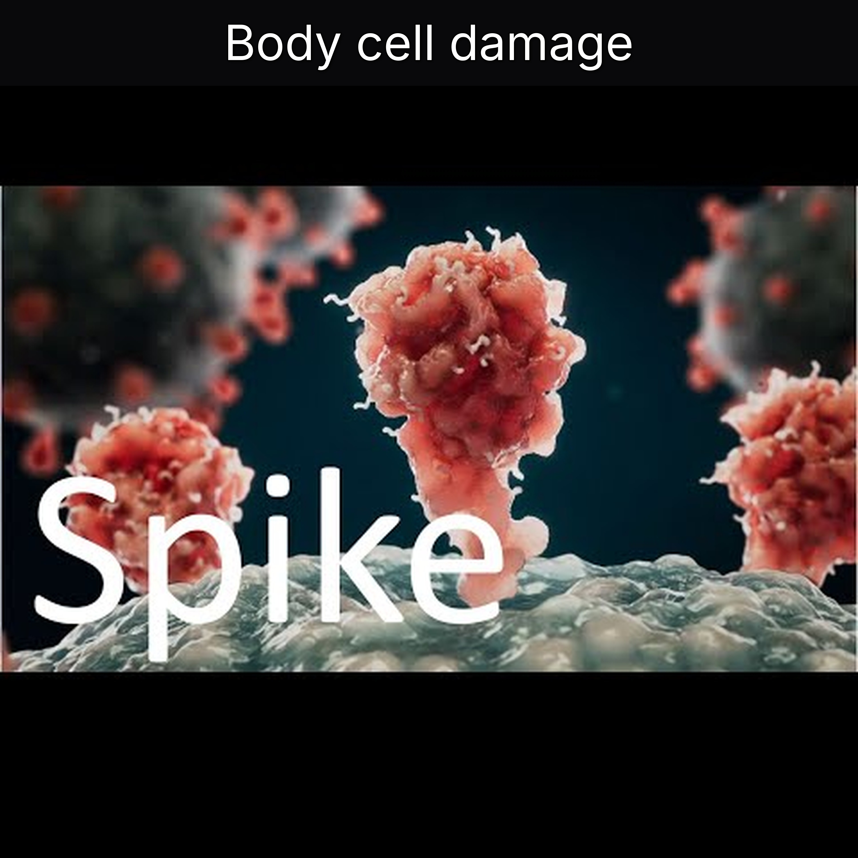 Body cell damage