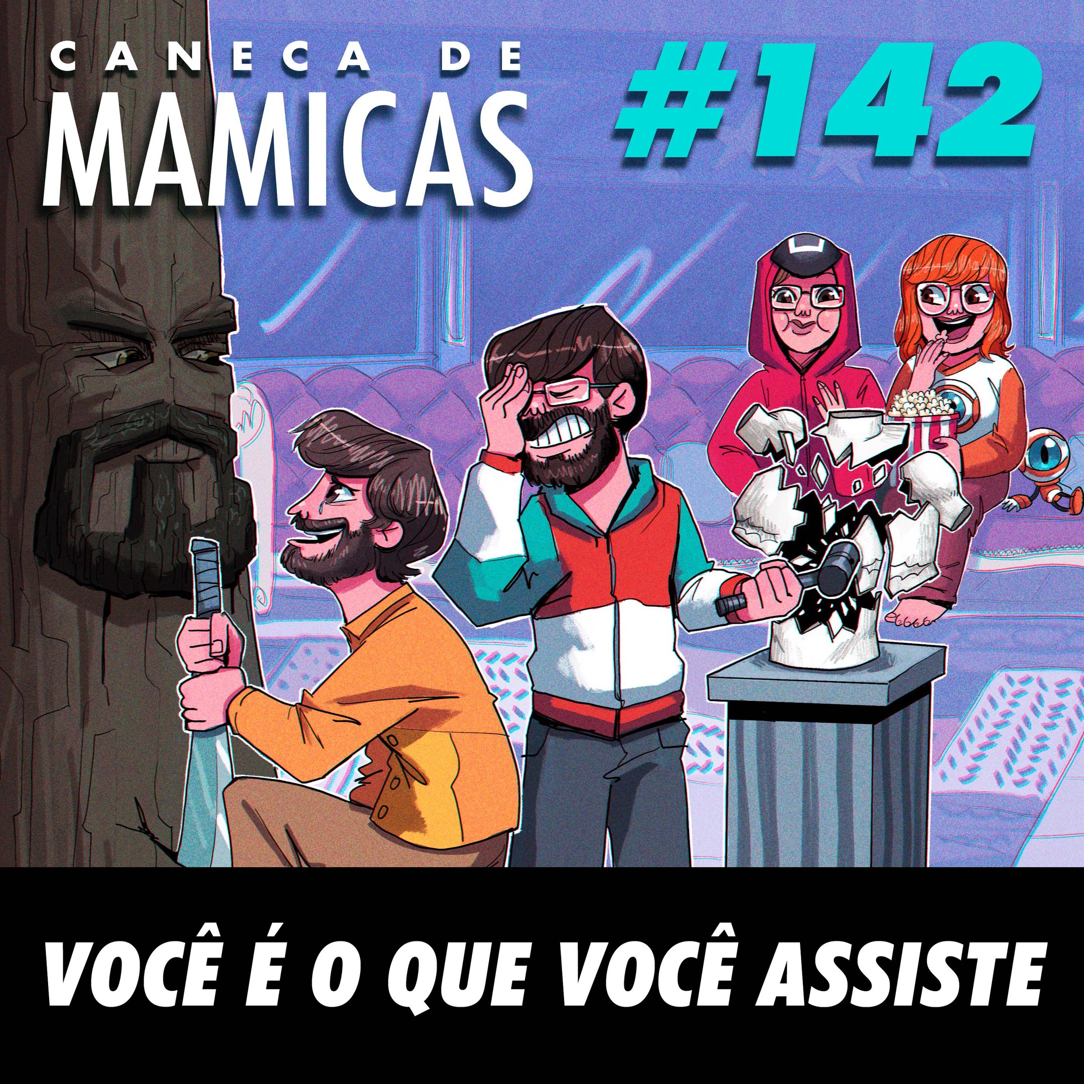 Caneca de Mamicas 142 - Você é o que você assiste episode artwork