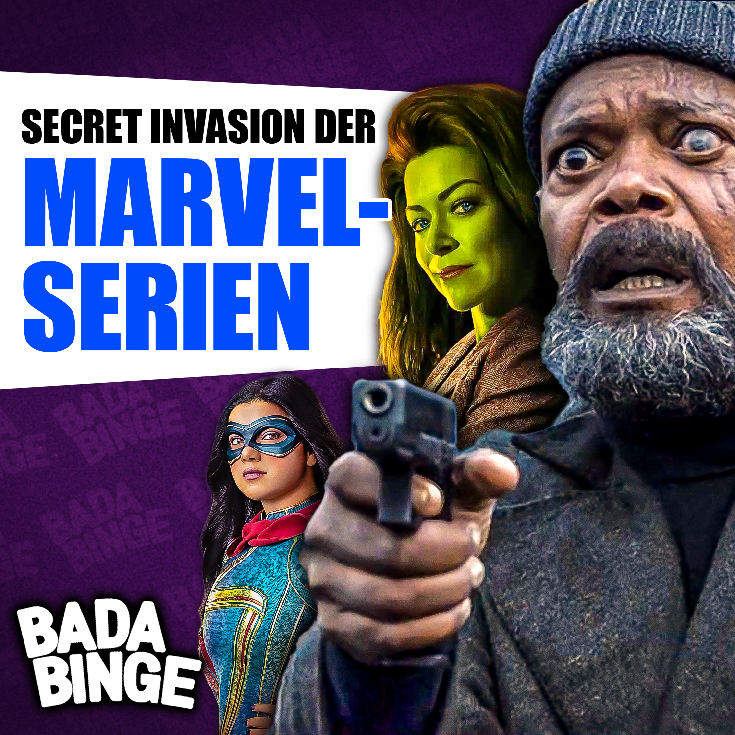 #169 | SECRET INVASION, She-Hulk & MS. MARVEL – welche Serie muss man wirklich gesehen haben? episode artwork