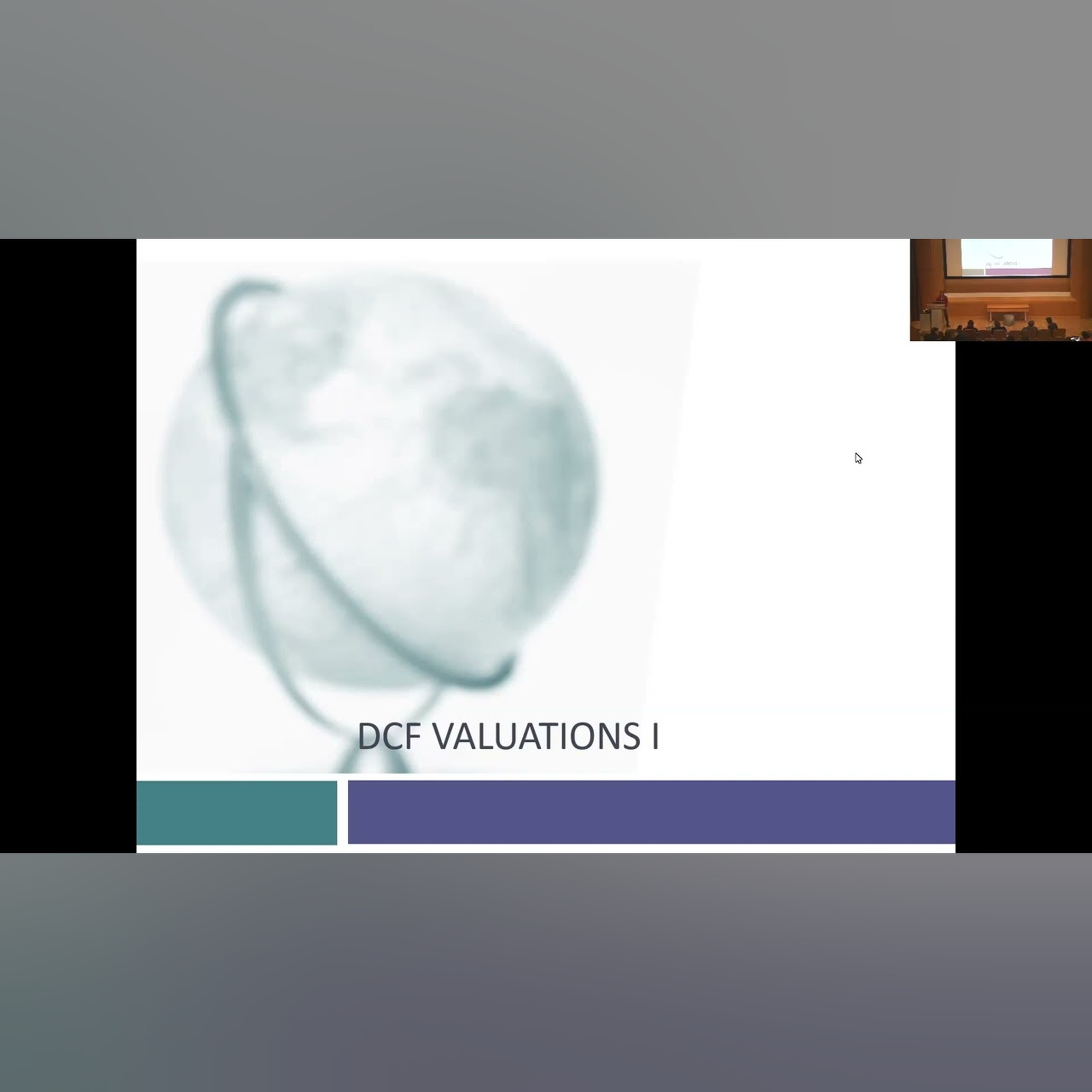 Session 15: More on story telling and first valuations