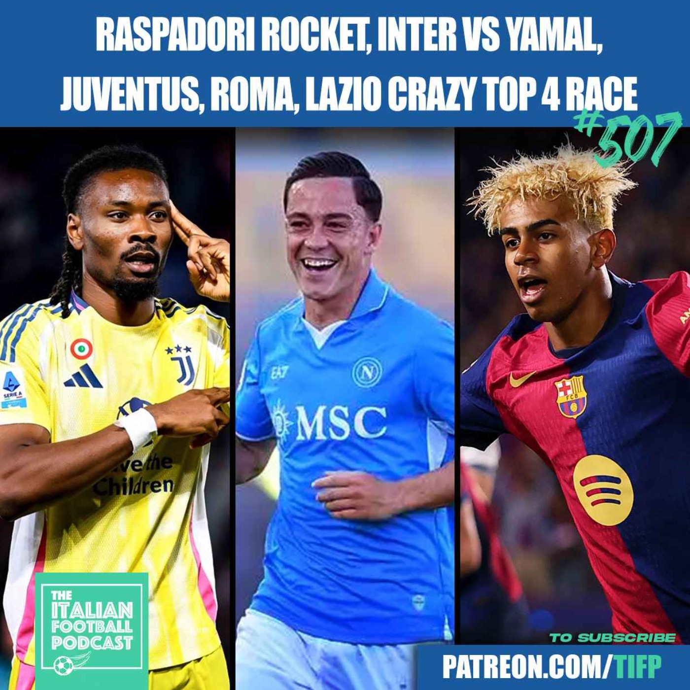 Napoli's Raspadori Fires ROCKET | Inter vs Yamal | Juventus, Roma, Lazio & Bologna In Crazy Top 4 FIGHT & Much More