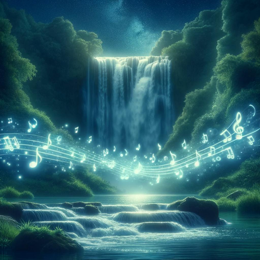 Duerme Profundamente con el Murmullo Calmante de una CASCADA y una MÚSICA Suave Revitalizante episode artwork