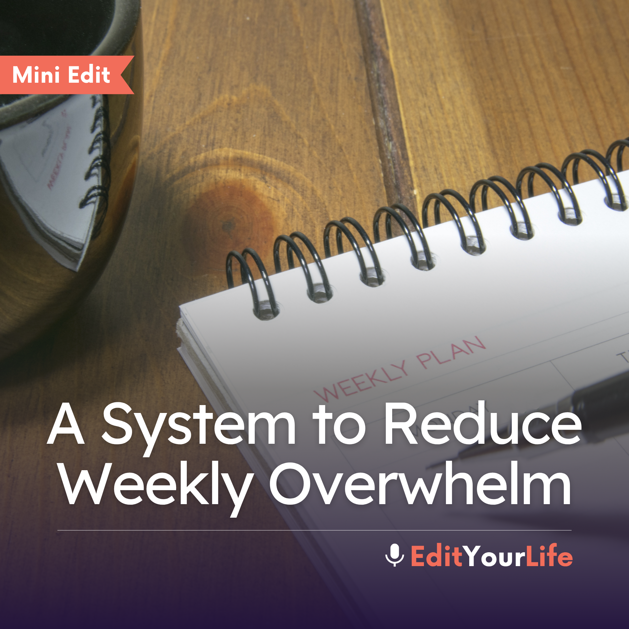 Mini Edit: A System to Reduce Weekly Overwhelm episode artwork