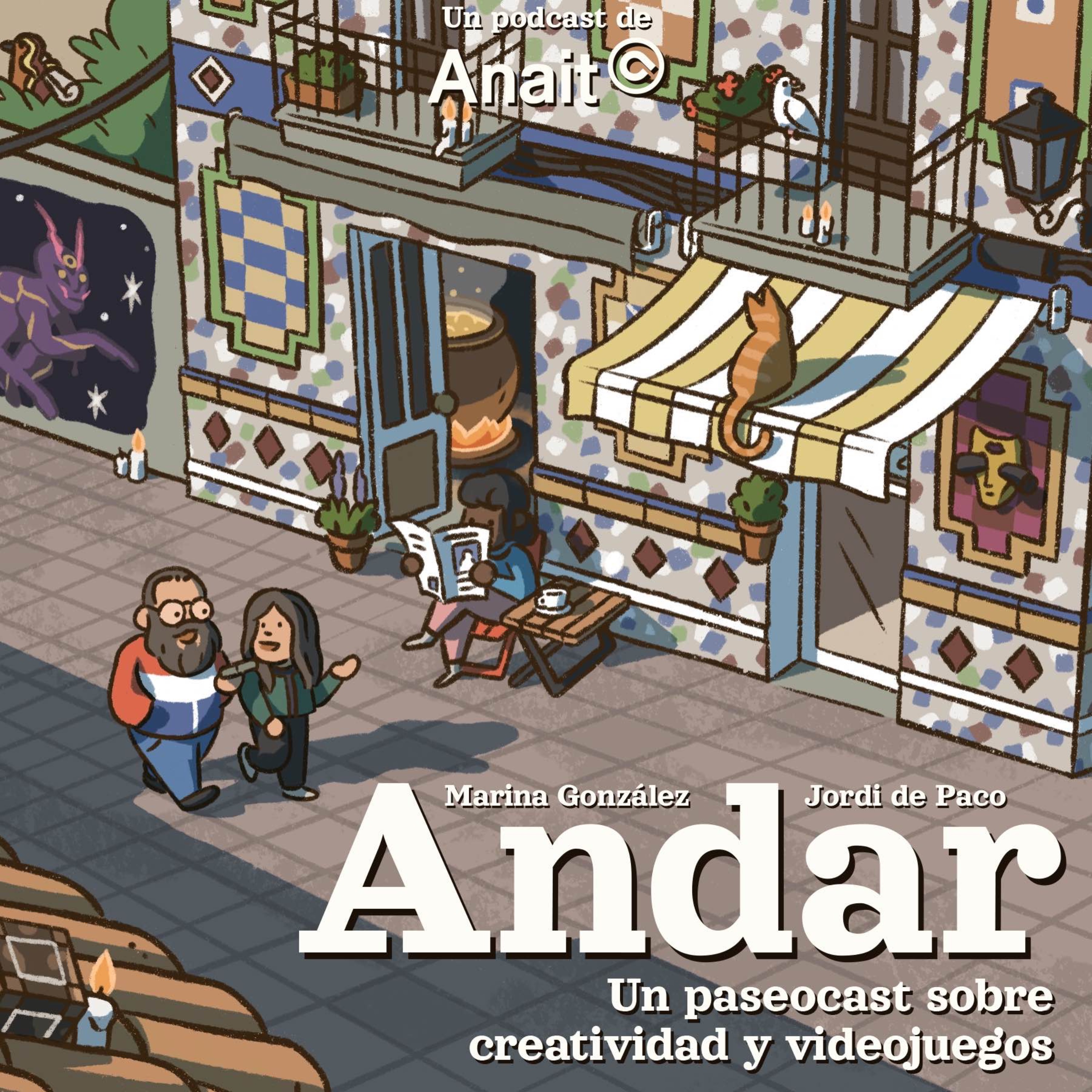 Andar, con Marina González y Jordi de Paco
