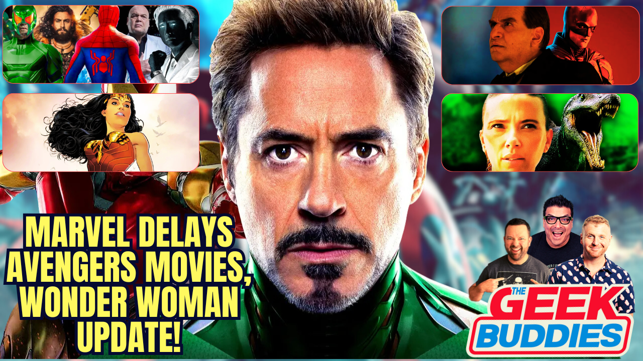 Marvel Delays AVENGERS Movies, James Gunn's WONDER WOMAN Update