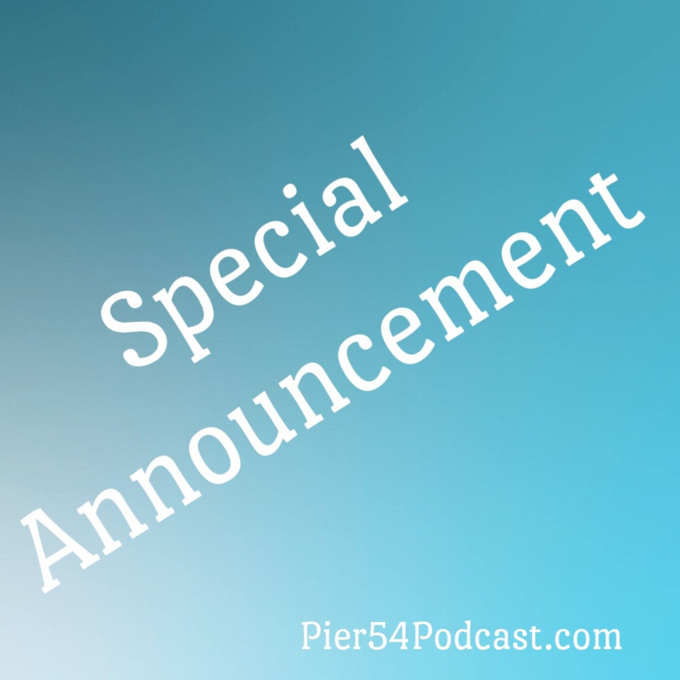 Special Announcement! episode artwork