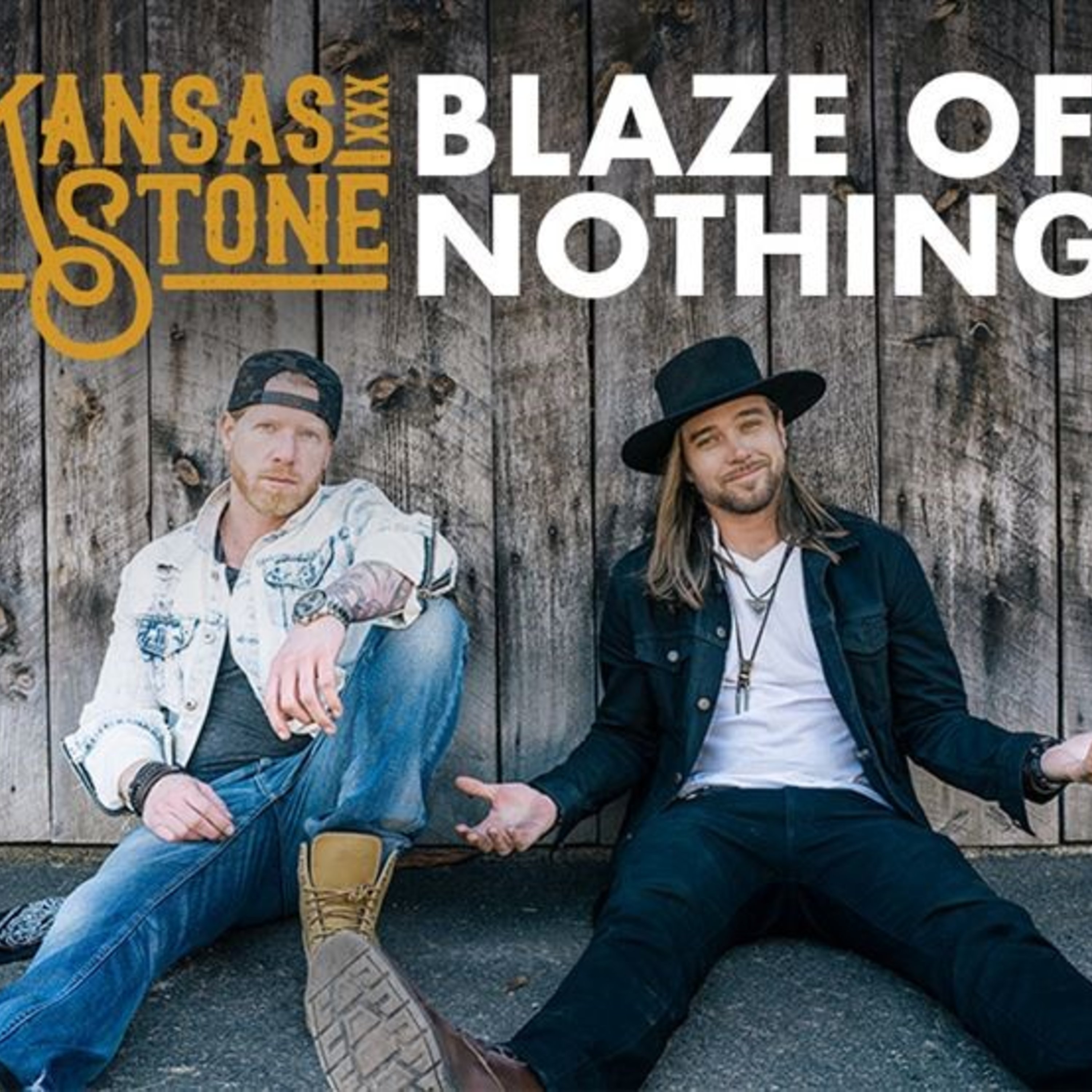 Kansas Stone - On new single "Blaze Of Nothing" & Trackside Music Festival episode artwork