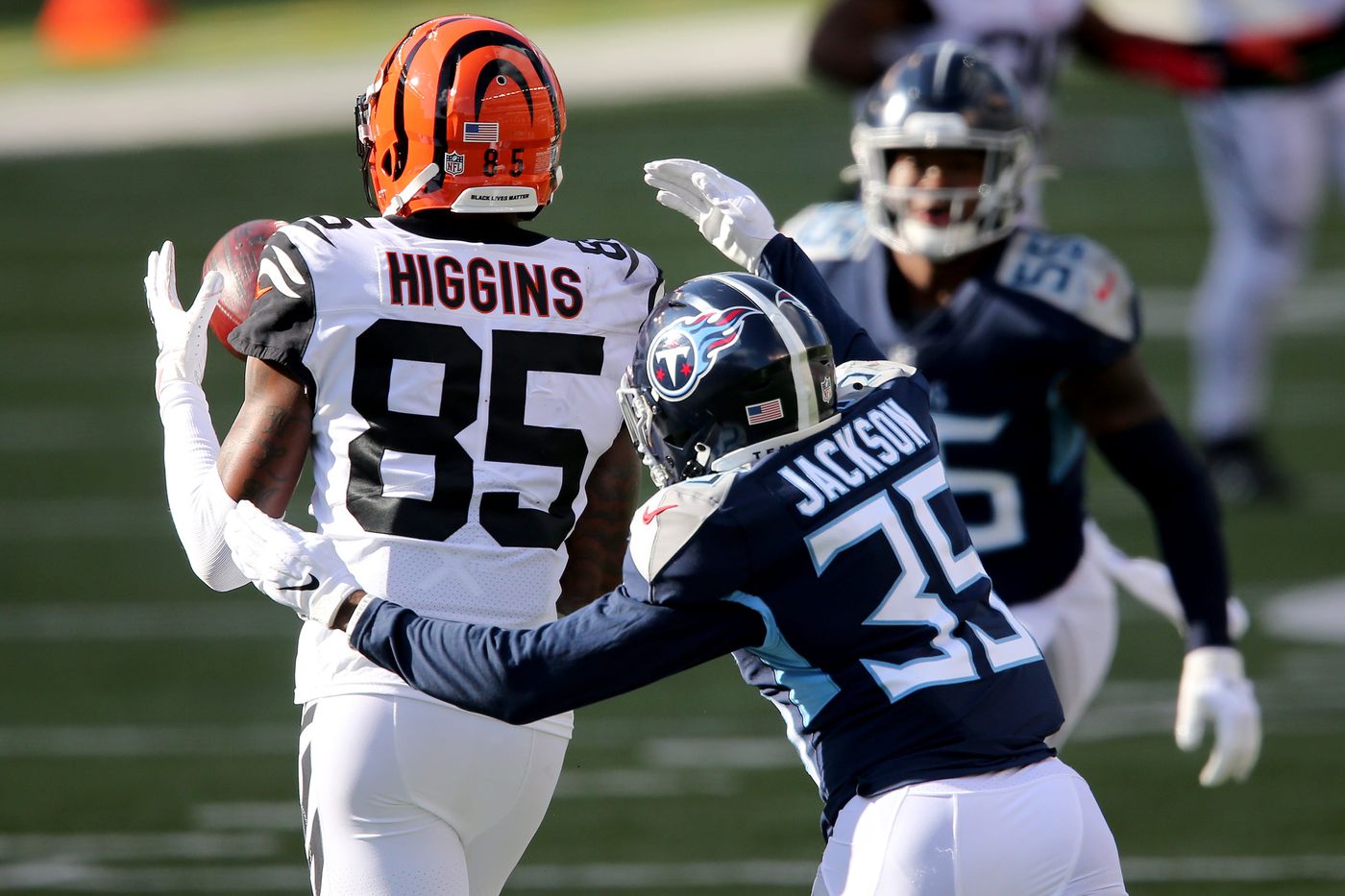 OBI: Bengals vs. Titans Divisional Round preview with BLEAV's Davey Hudson episode artwork