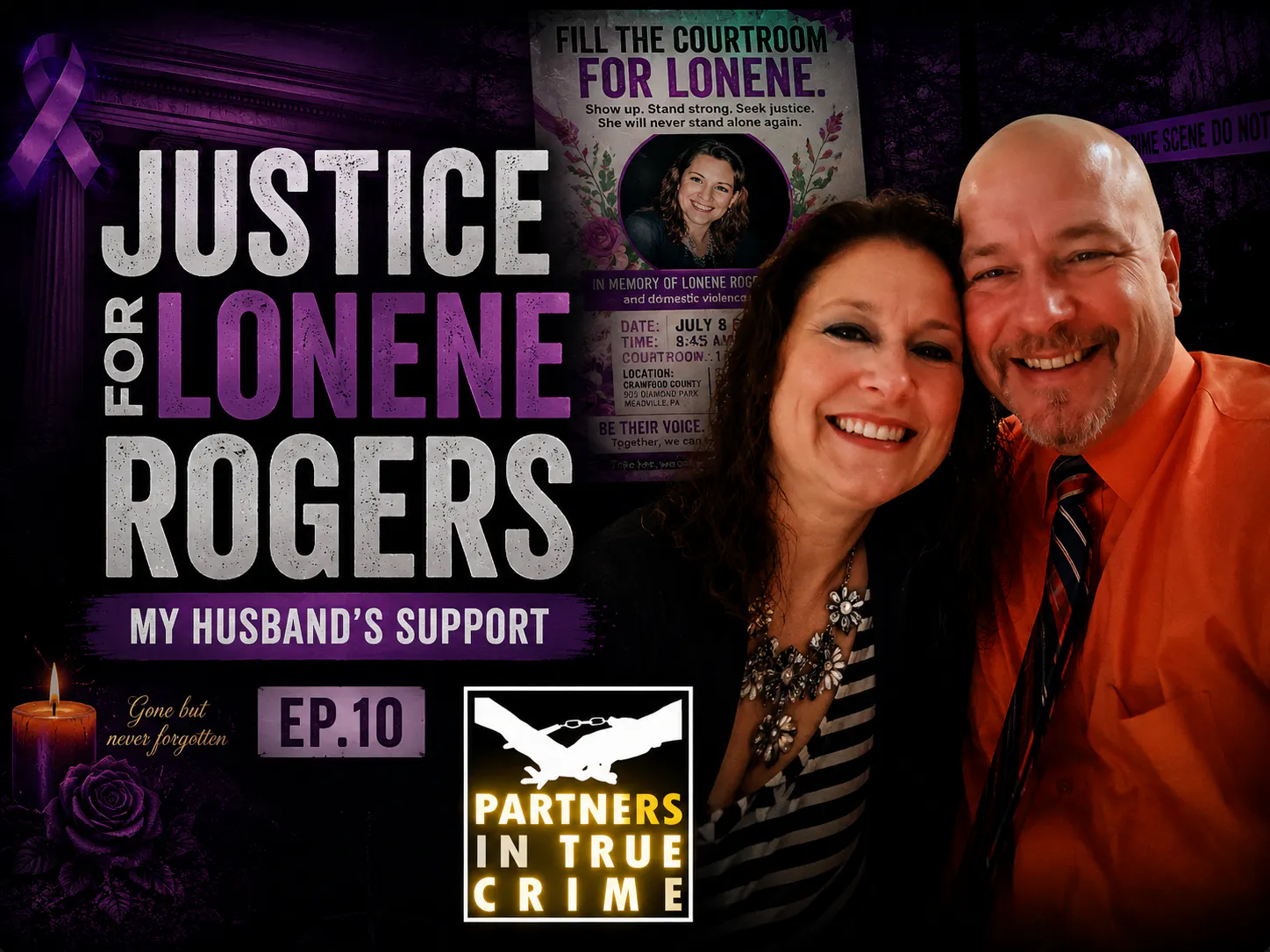 S8 EP.10 JUSTICE FOR LONENE ROGERS - MY HUSBAND'S SUPPORT episode artwork