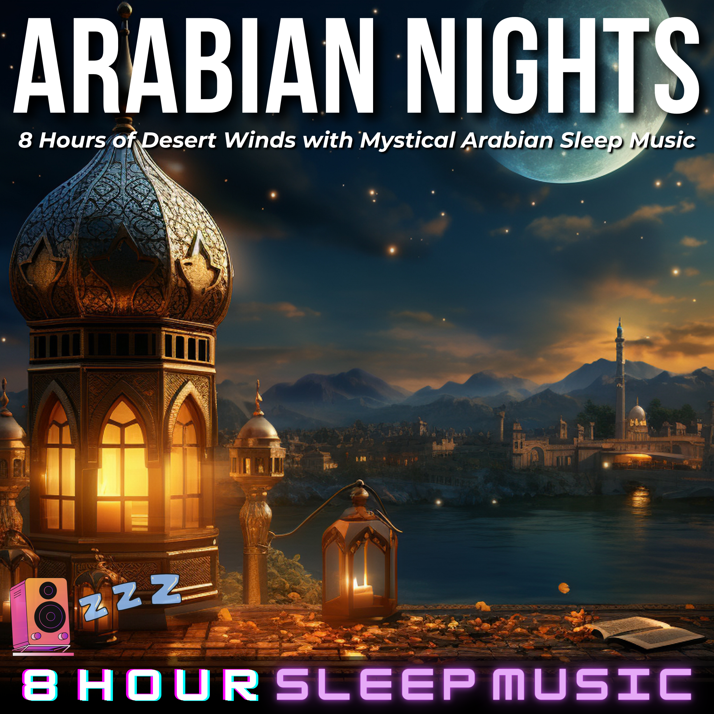 🐪 Arabian Nights | 8 Hours of Desert Winds with Mystical Arabian Sleep Music for Deep Relaxation 🧞
