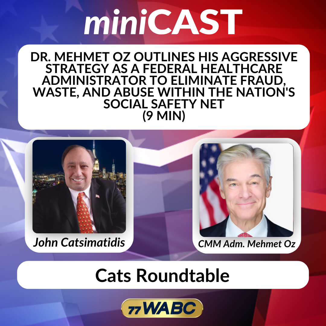 Dr. Mehmet Oz Outlines His Aggressive Strategy as a Federal Healthcare Administrator to Eliminate Fraud, Waste, and Abuse Within the Nation’s Social Safety Net | 12-28-25
