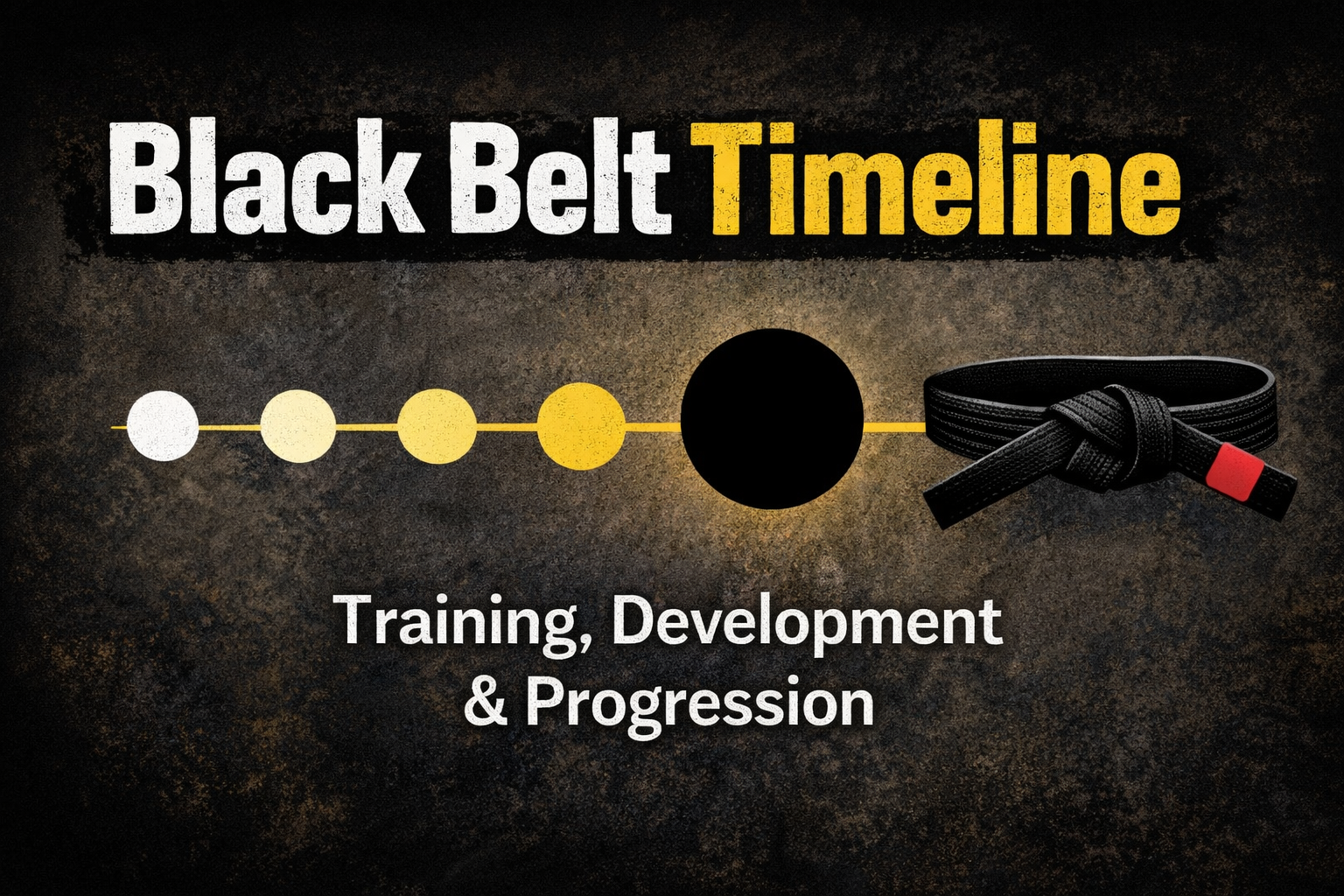 #305 The Black Belt Timeline: Training, Development, and Progression episode artwork