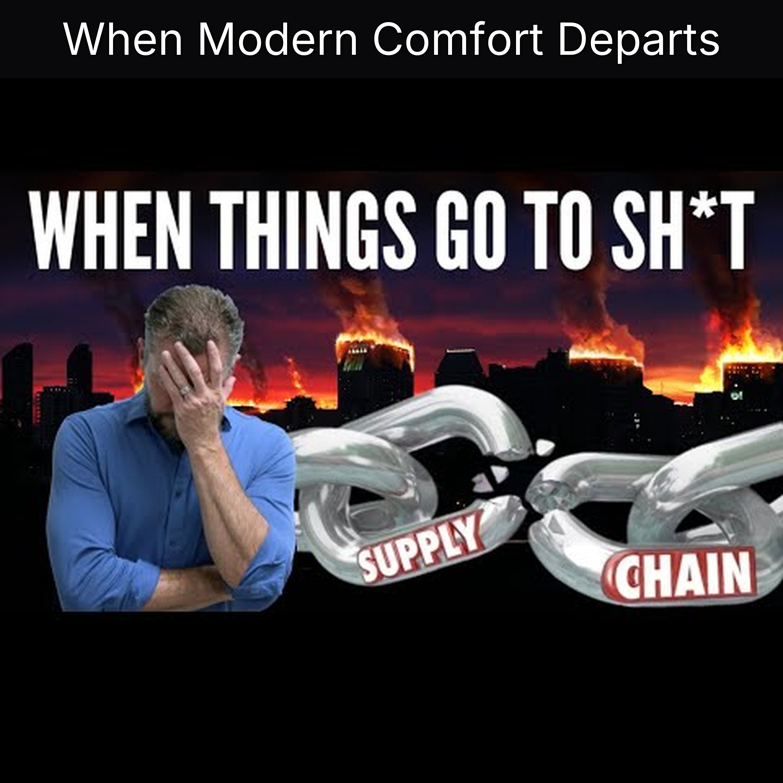 When Modern Comfort Departs