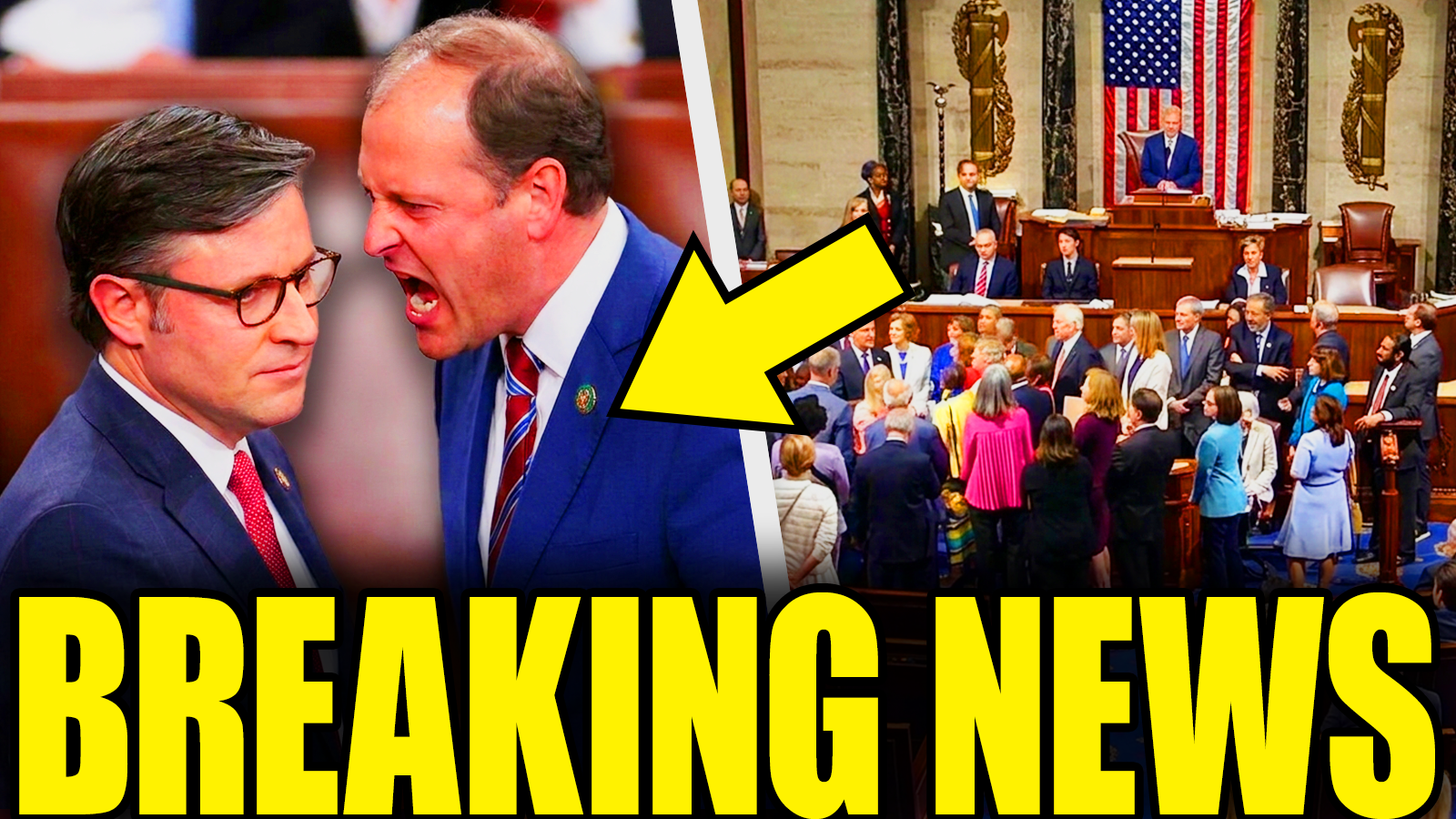 Congress Shuts Down As Republican Screams At Mike episode artwork