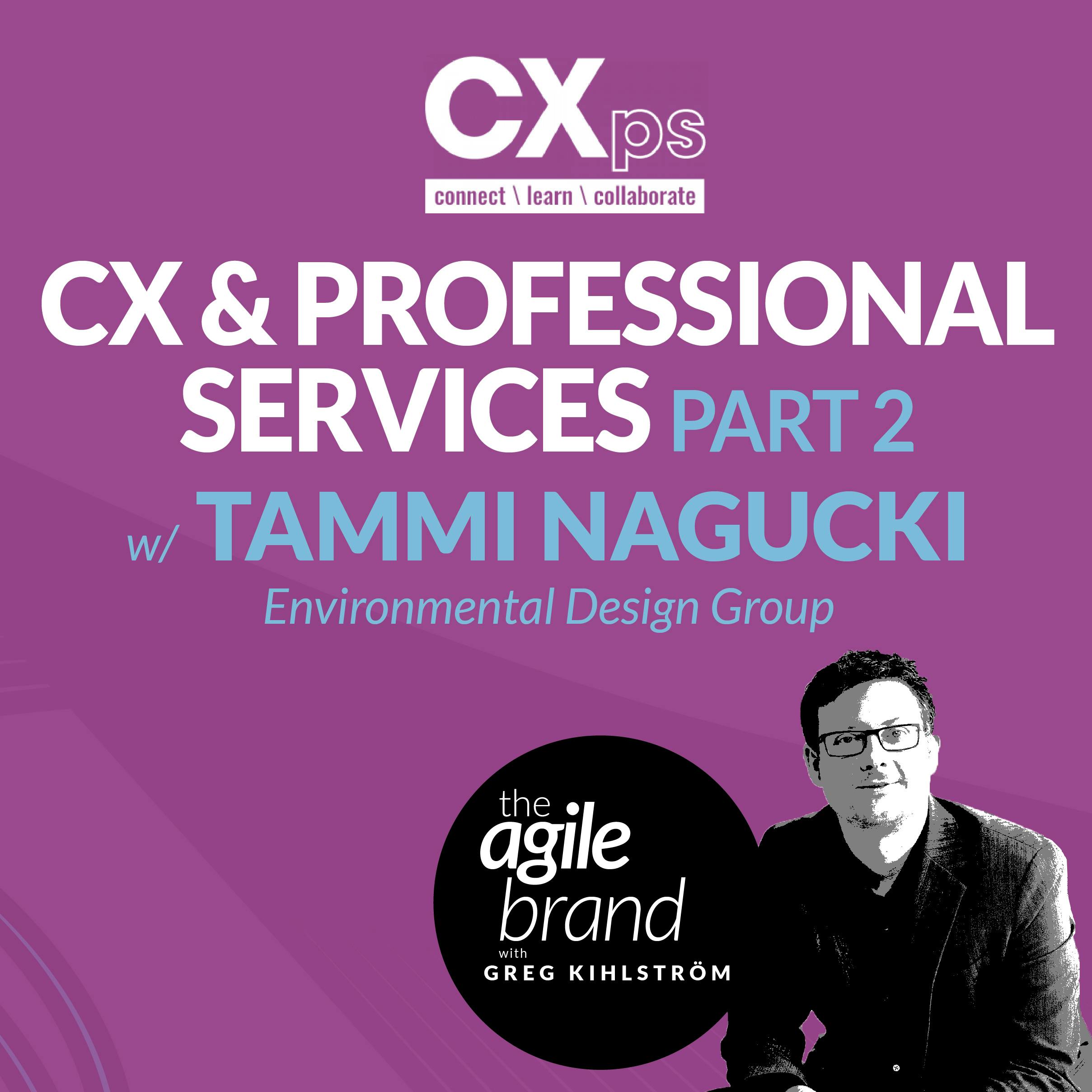 CX and Professional Services, Part 2 with Tammi Nagucki, Environmental Design Group