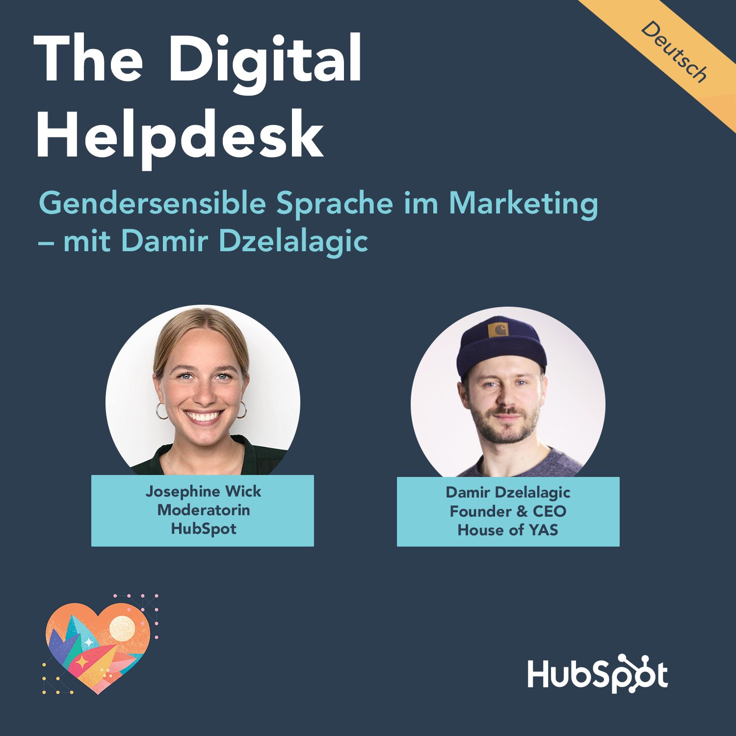 #054 Gendersensible Sprache im Marketing mit Damir Dzelalagic episode artwork