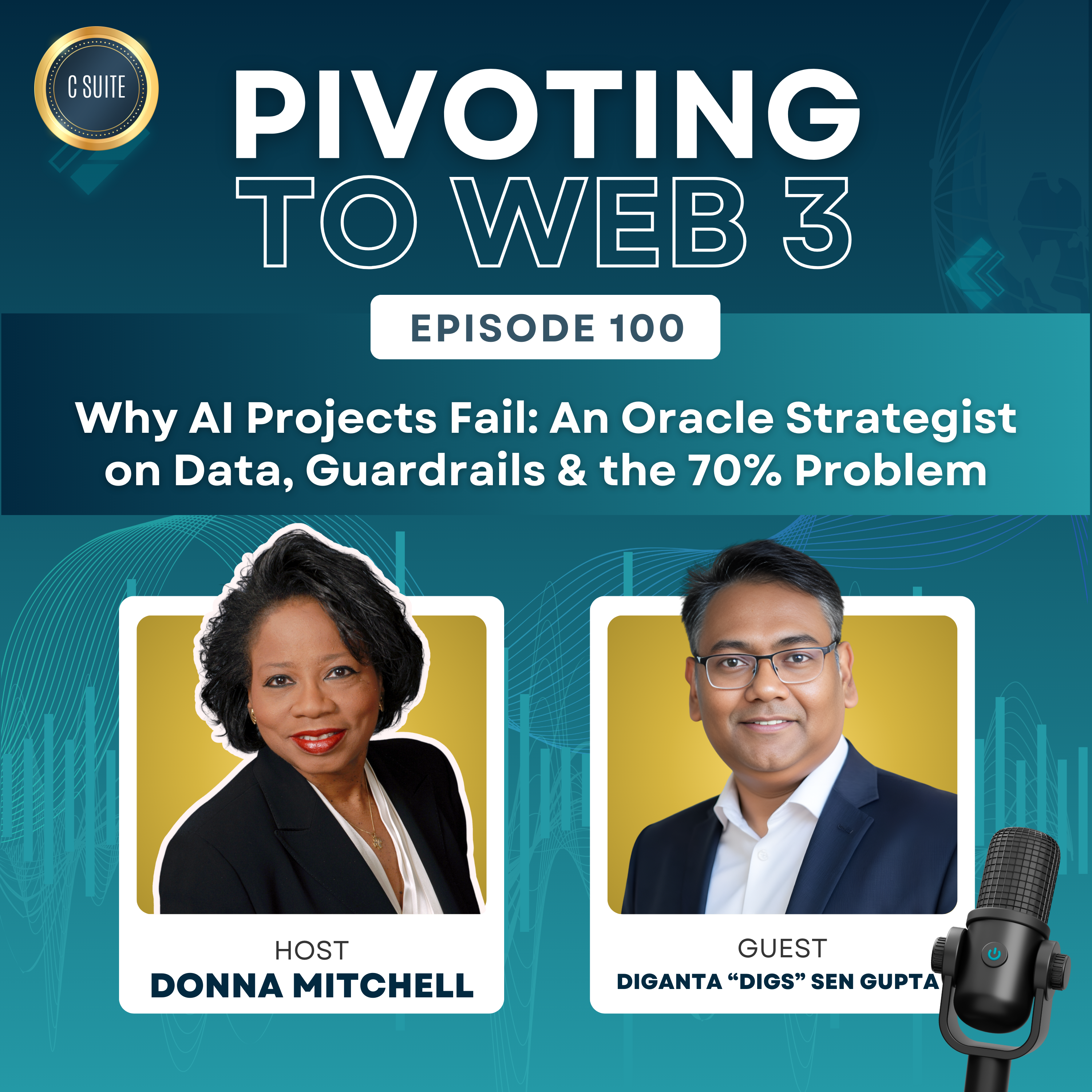 Why AI Projects Fail: An Oracle Strategist on Data, Guardrails & the 70% Problem | Diganta "Digs" Sen Gupta