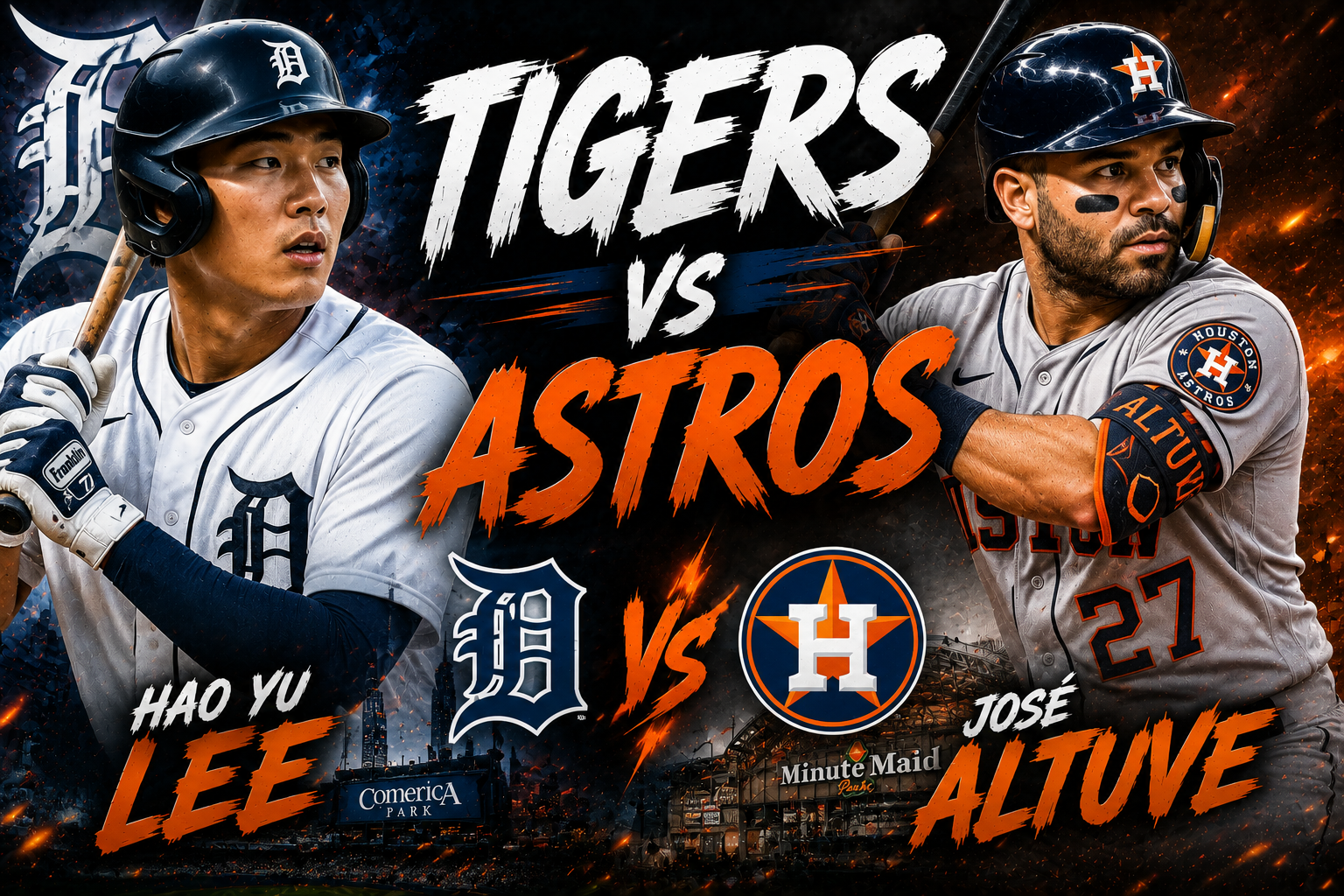 Tigers attempt to Split the Houston Series episode artwork