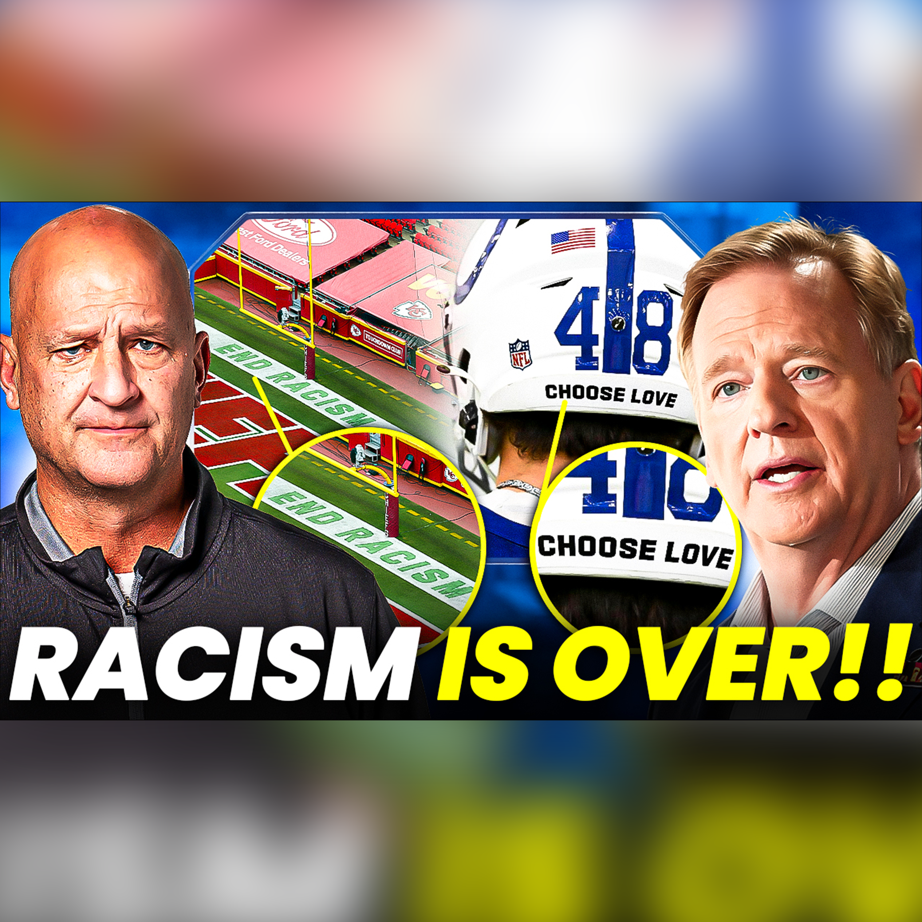 NFL Ends Racism! League Brings Back Social Justice Slogans In Endzones + Dan Zaksheske, Jason Hammer, & Joe Kinsey | episode artwork