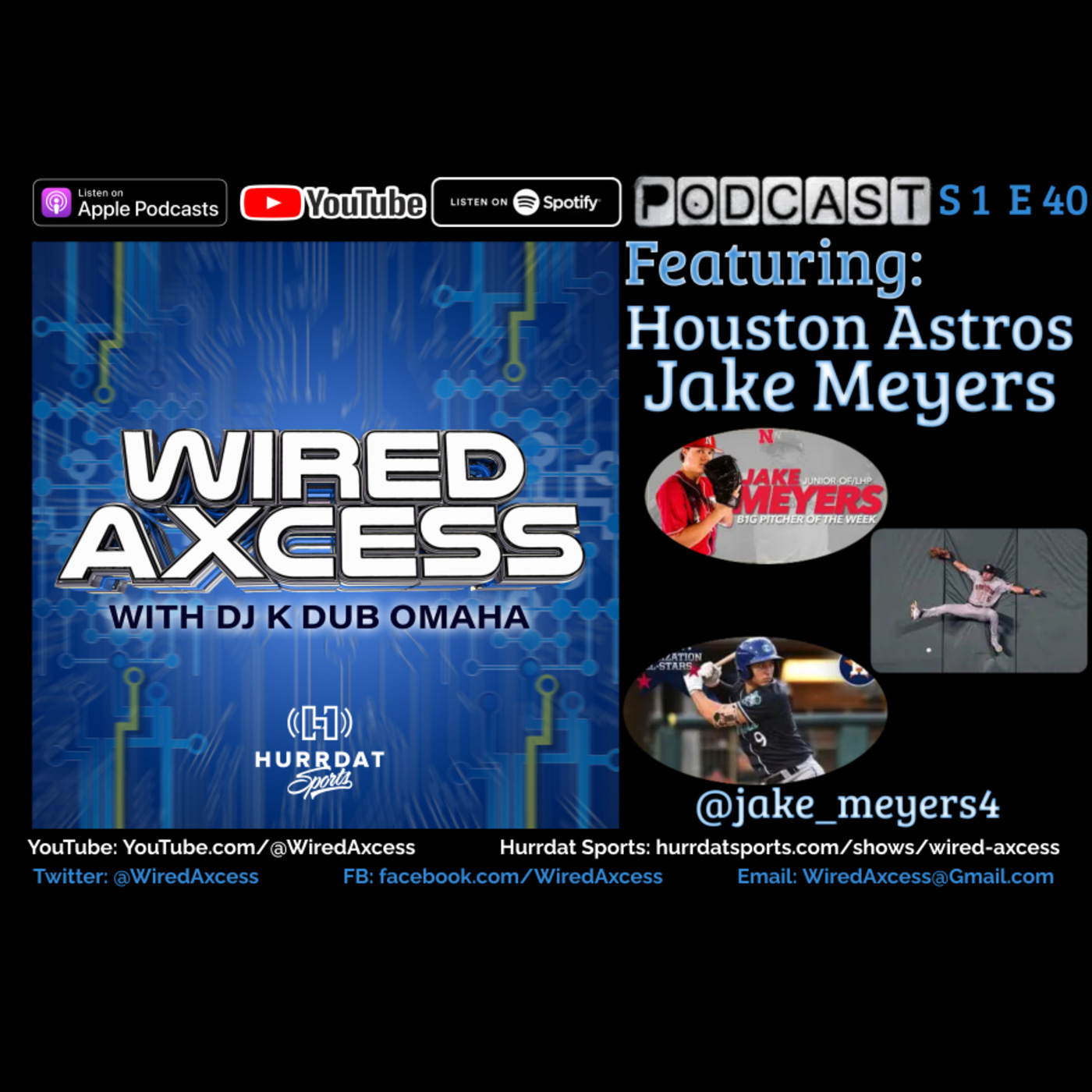 Houston Astros Nebraskan Jake Meyers - A Journey From Omaha to the Big Leagues episode artwork