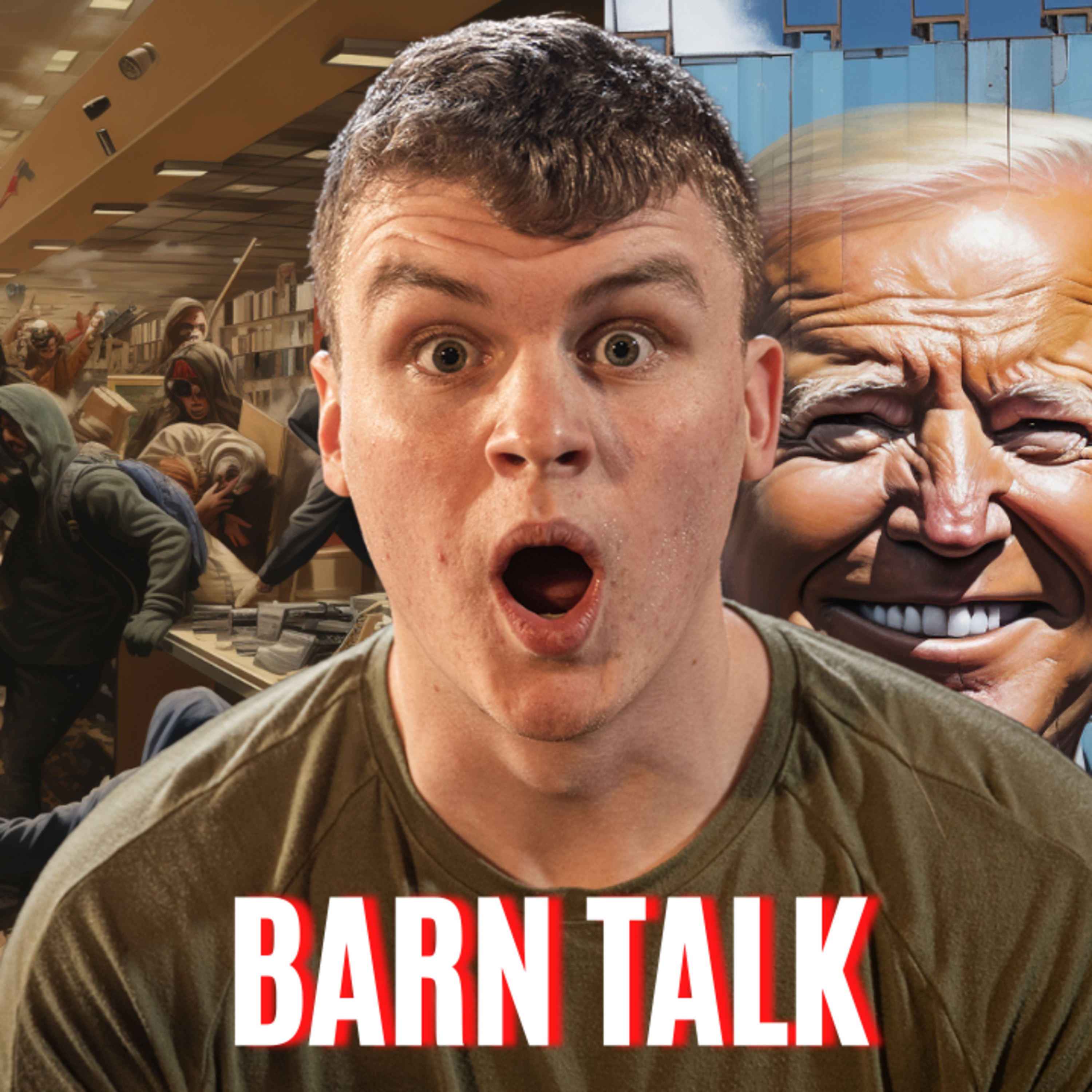 Barn Talk Hot Topics: New Southern Border Wall, Mr. Pfizer & The Fall of American Cities