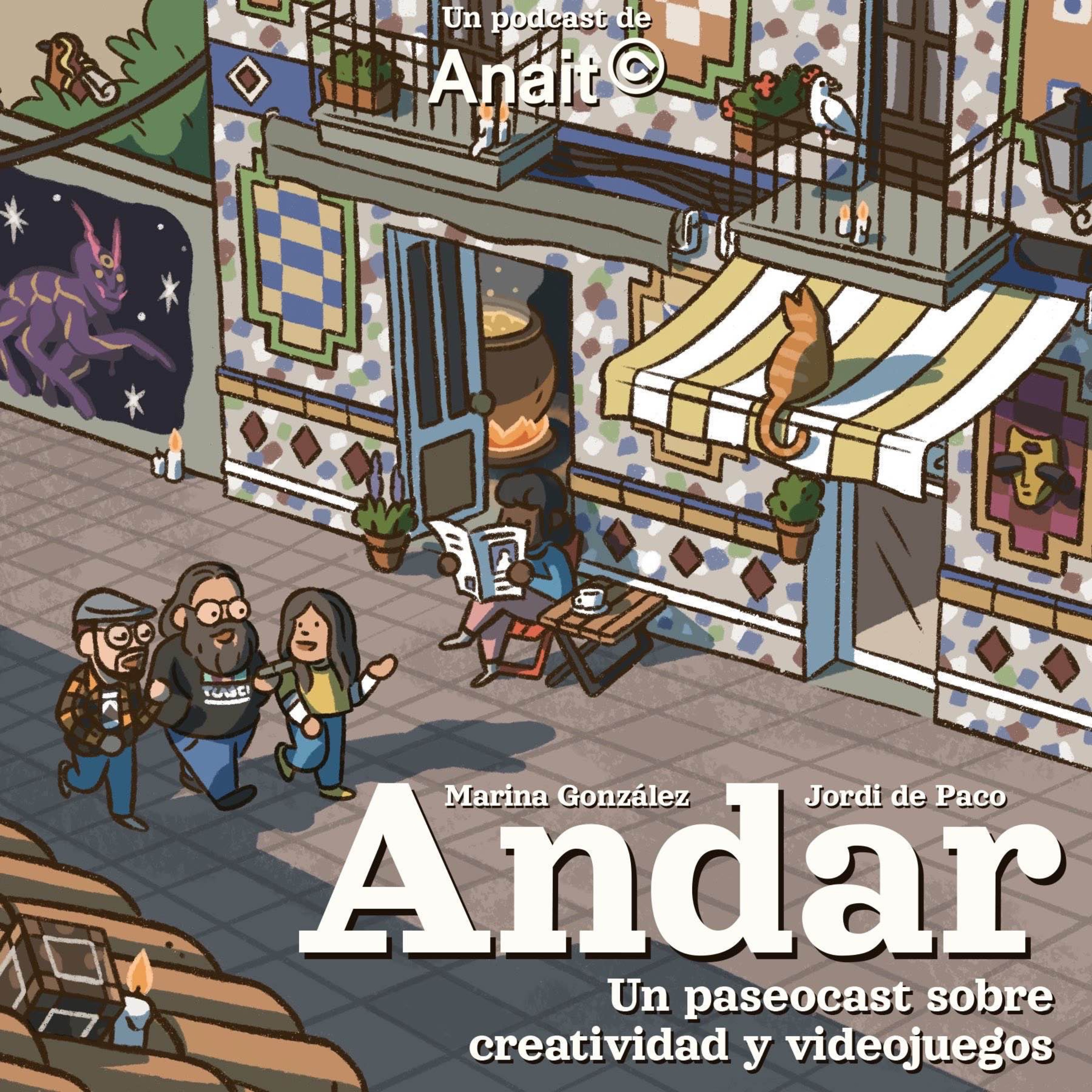 Andar, con Marina González y Jordi de Paco