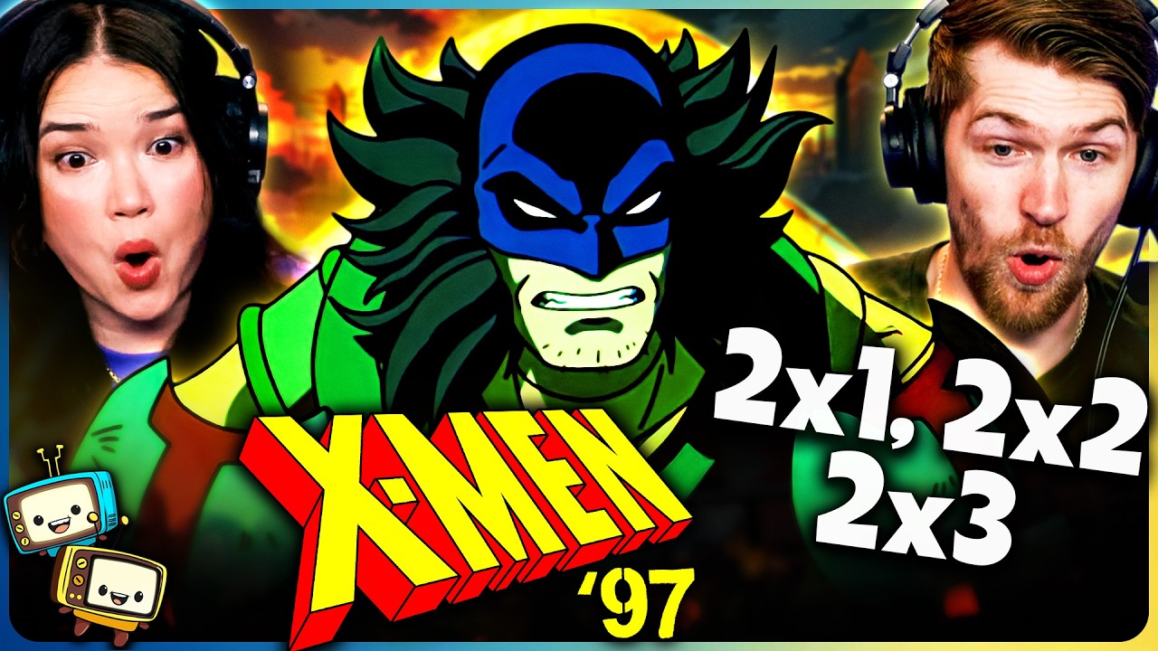 X-MEN '97 Is Back And Wilder Than Ever! | Season Premiere 2x1, 2x2 & 2x3 REACTION | Marvel episode artwork
