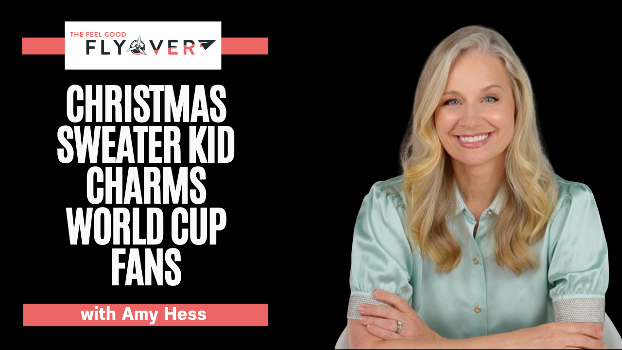 Christmas Sweater Kid Charms World Cup Fans - FEEL GOOD FLYOVER episode artwork