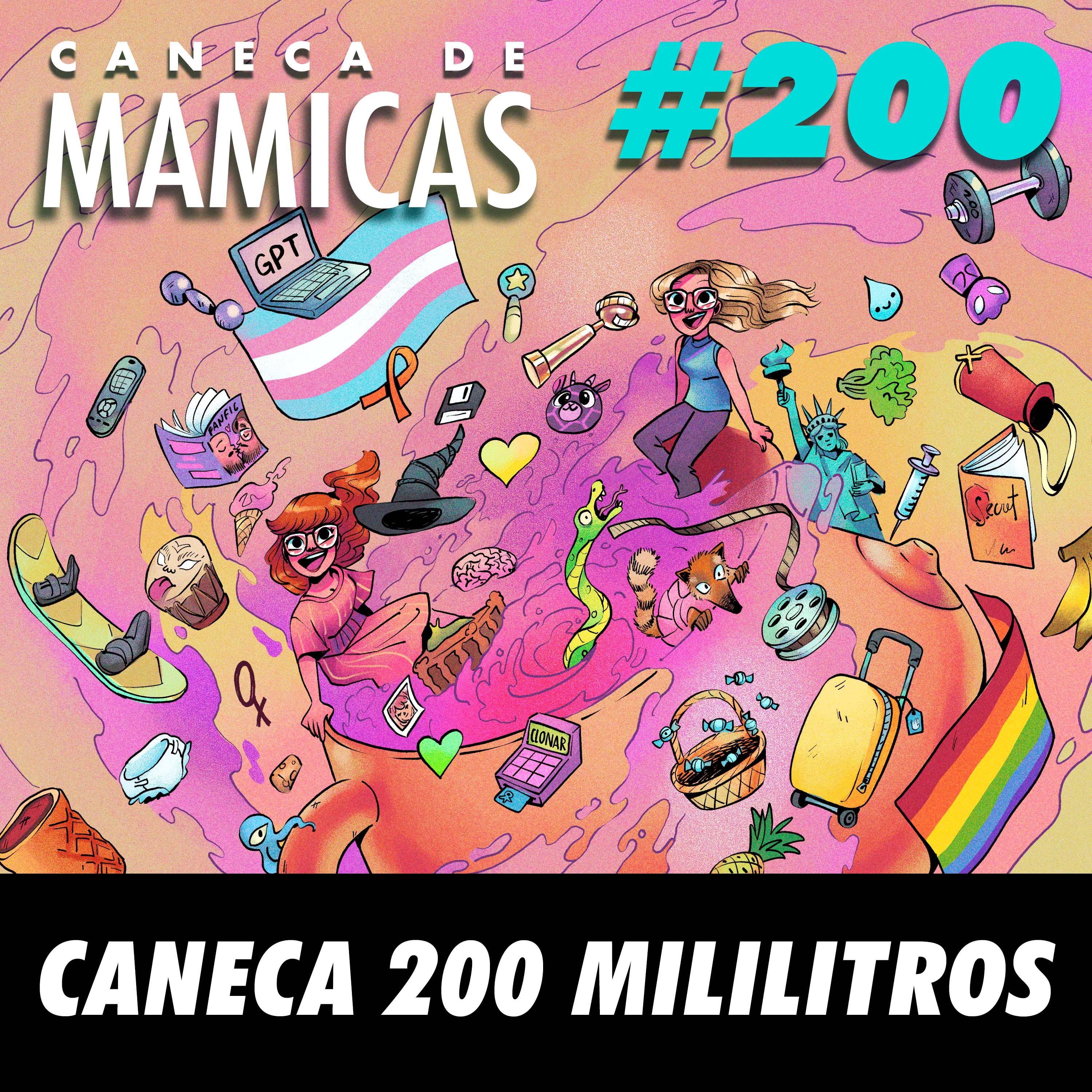 Caneca de Mamicas 200 - Caneca 200 mililitros