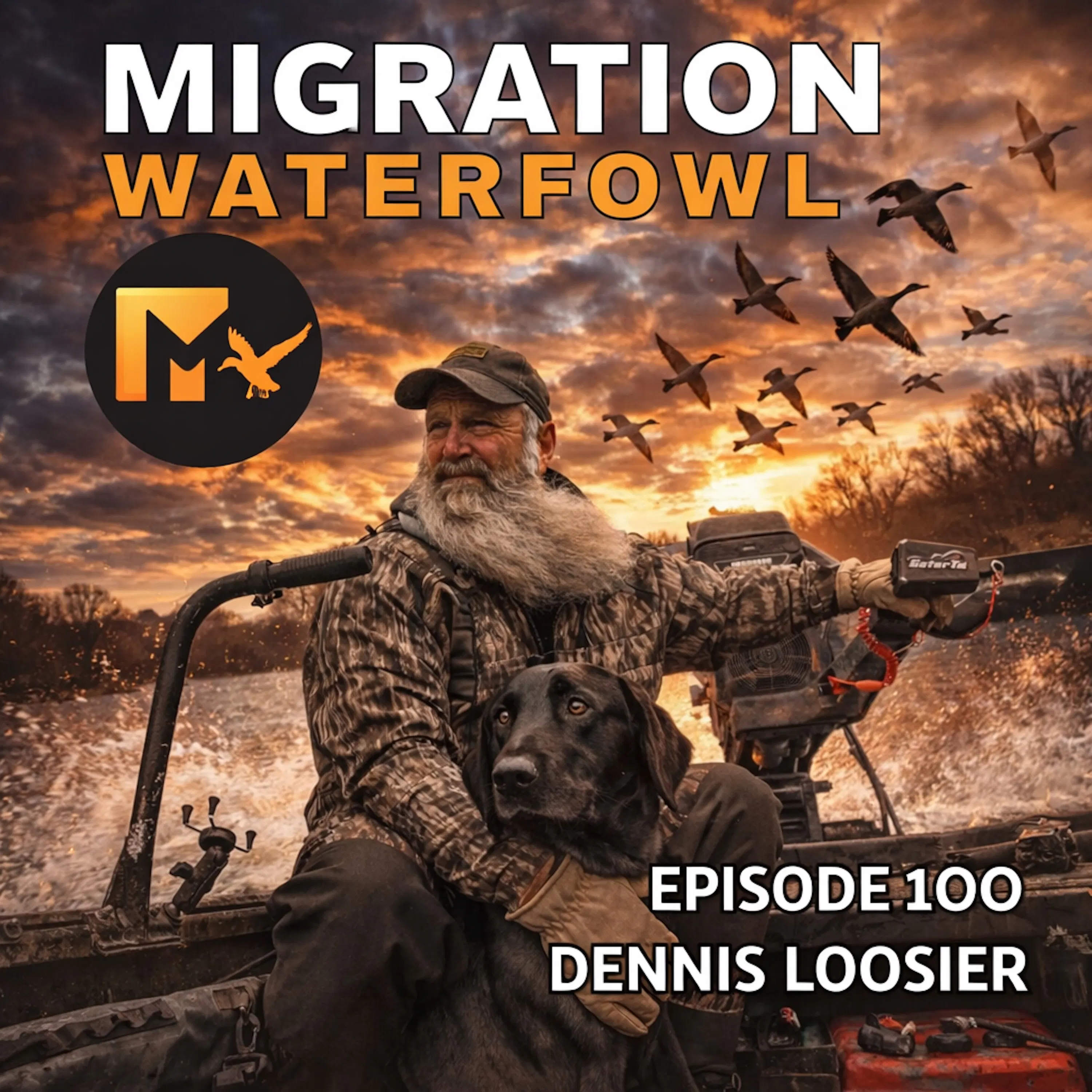 EP. 100: Just What The Doctor Ordered, A Refreshing Look At Waterfowling with Dennis Loosier episode artwork