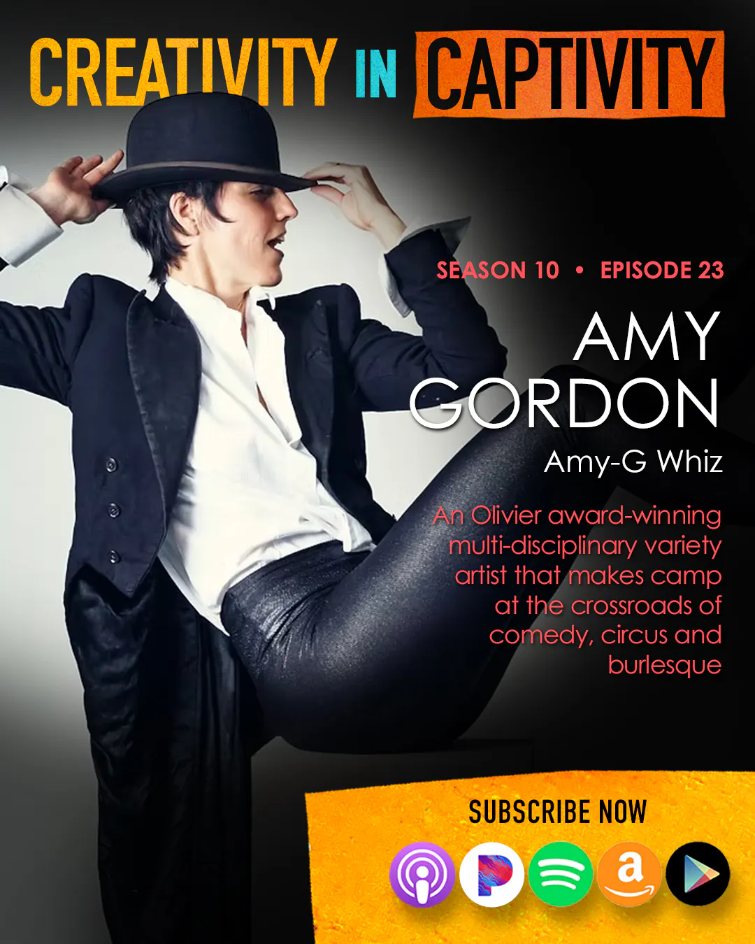 AMY GORDON: Amy-G Whiz episode artwork