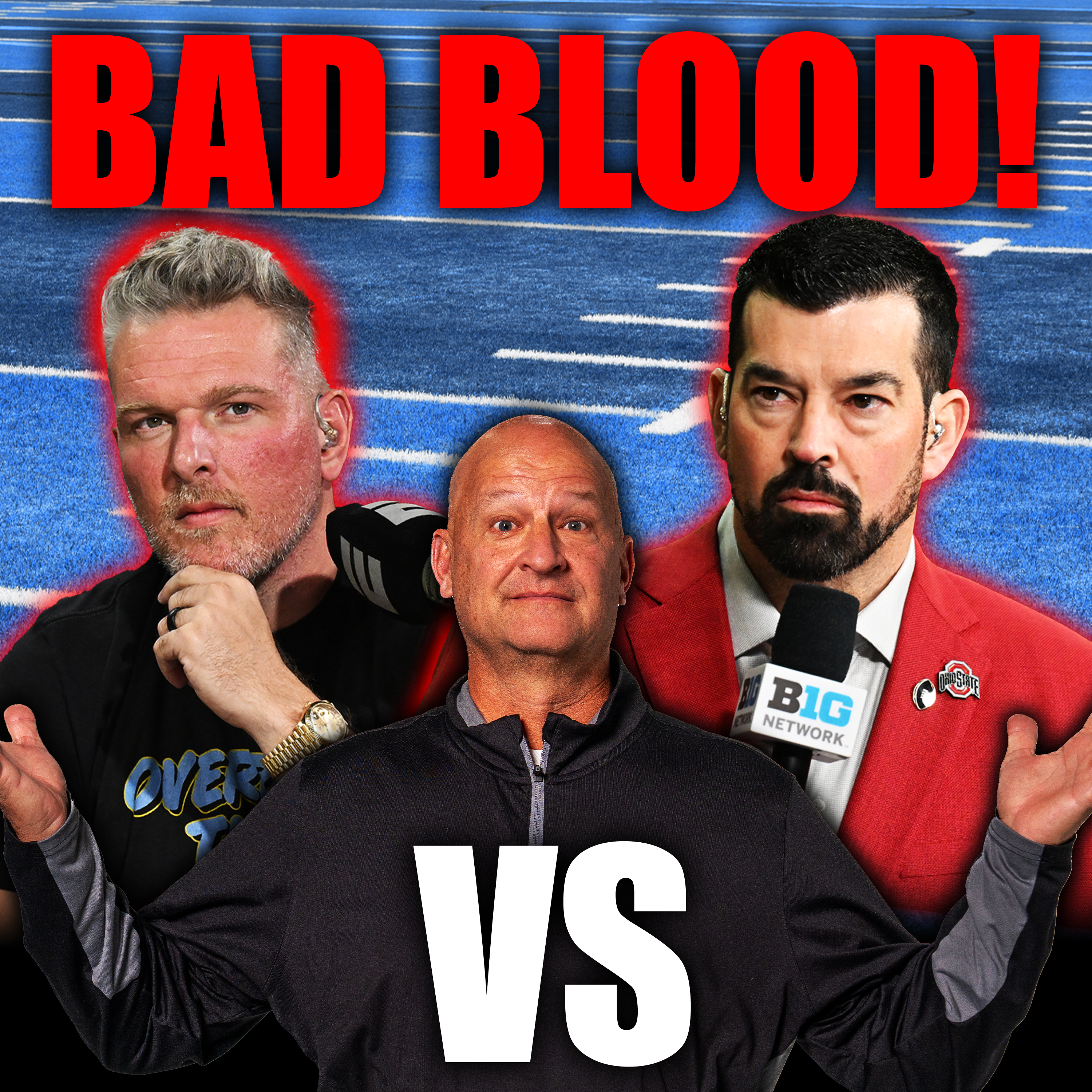 College Football Feud: ESPN’s Pat McAfee vs Ohio St.’s Ryan Day + Joe Thomas | episode artwork