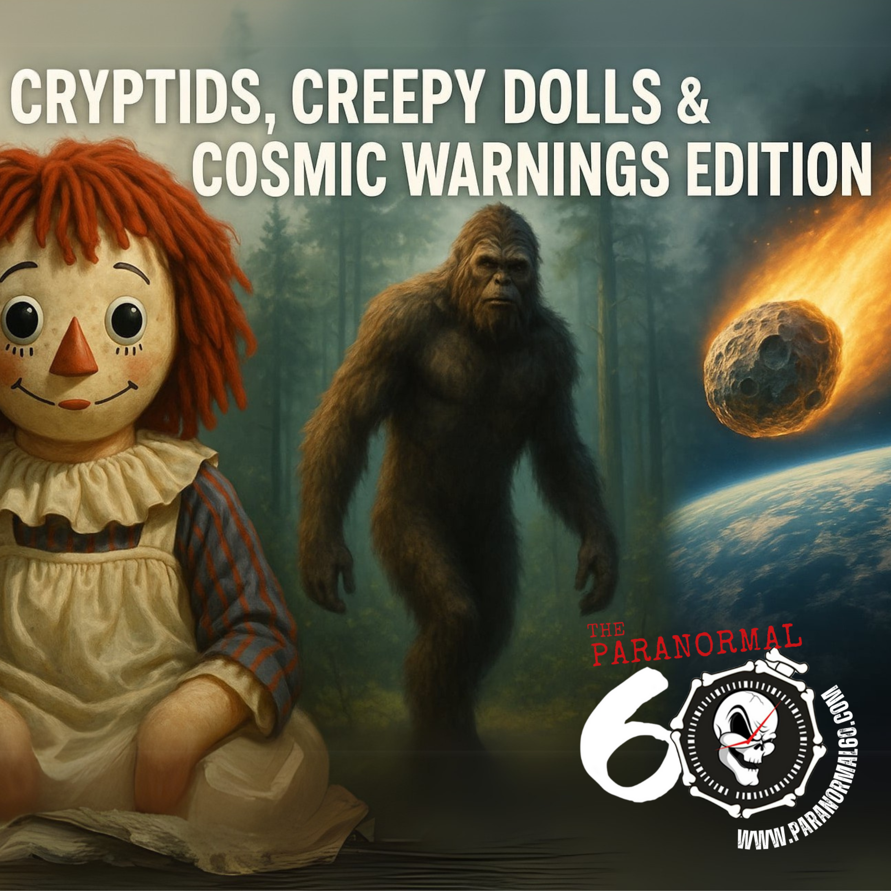 Cryptids, Creepy Dolls & Cosmic Warnings Edition - The Paranormal 60 News