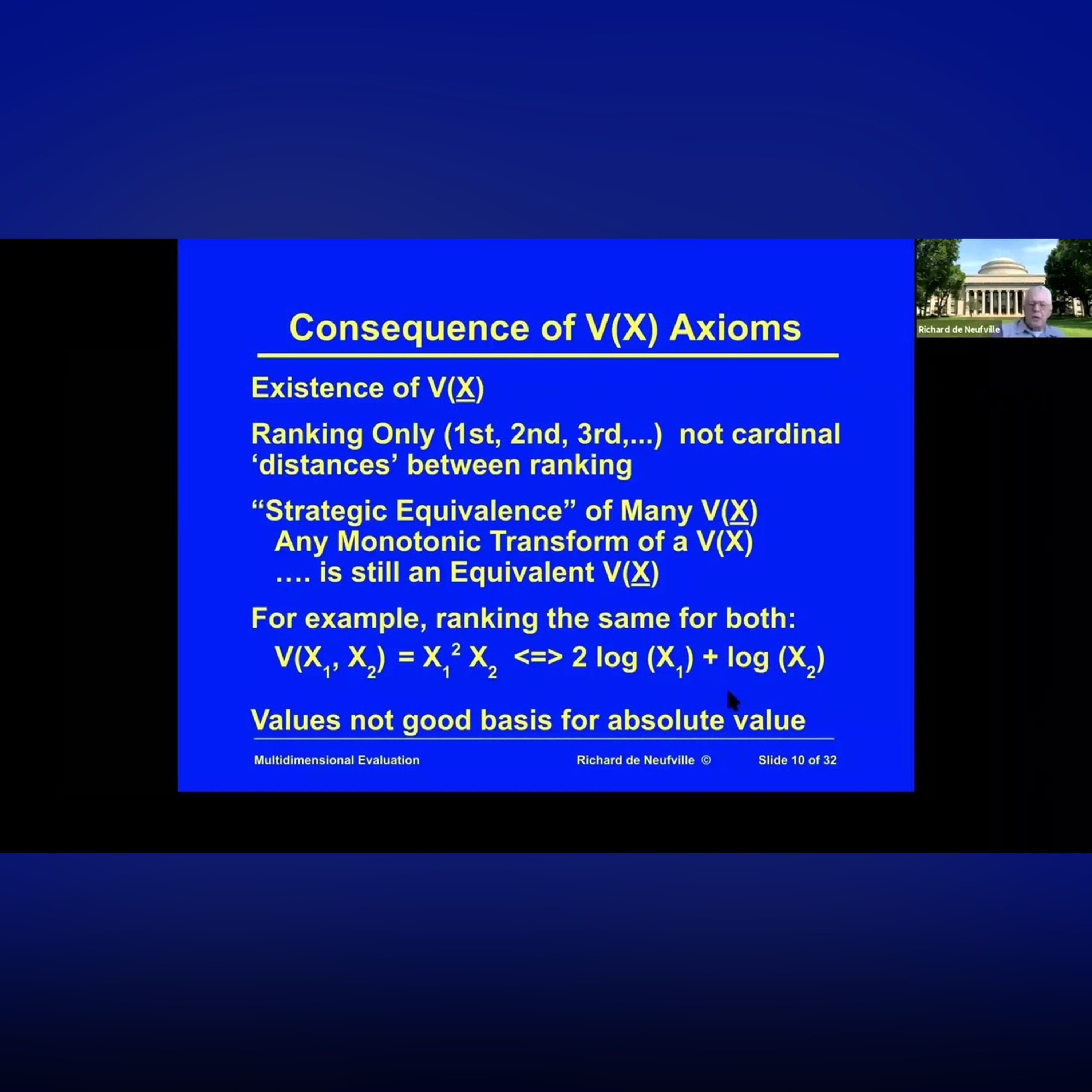 Unit 10: Utility Analysis and Multidimensional Evaluation, Video 4: Consequences