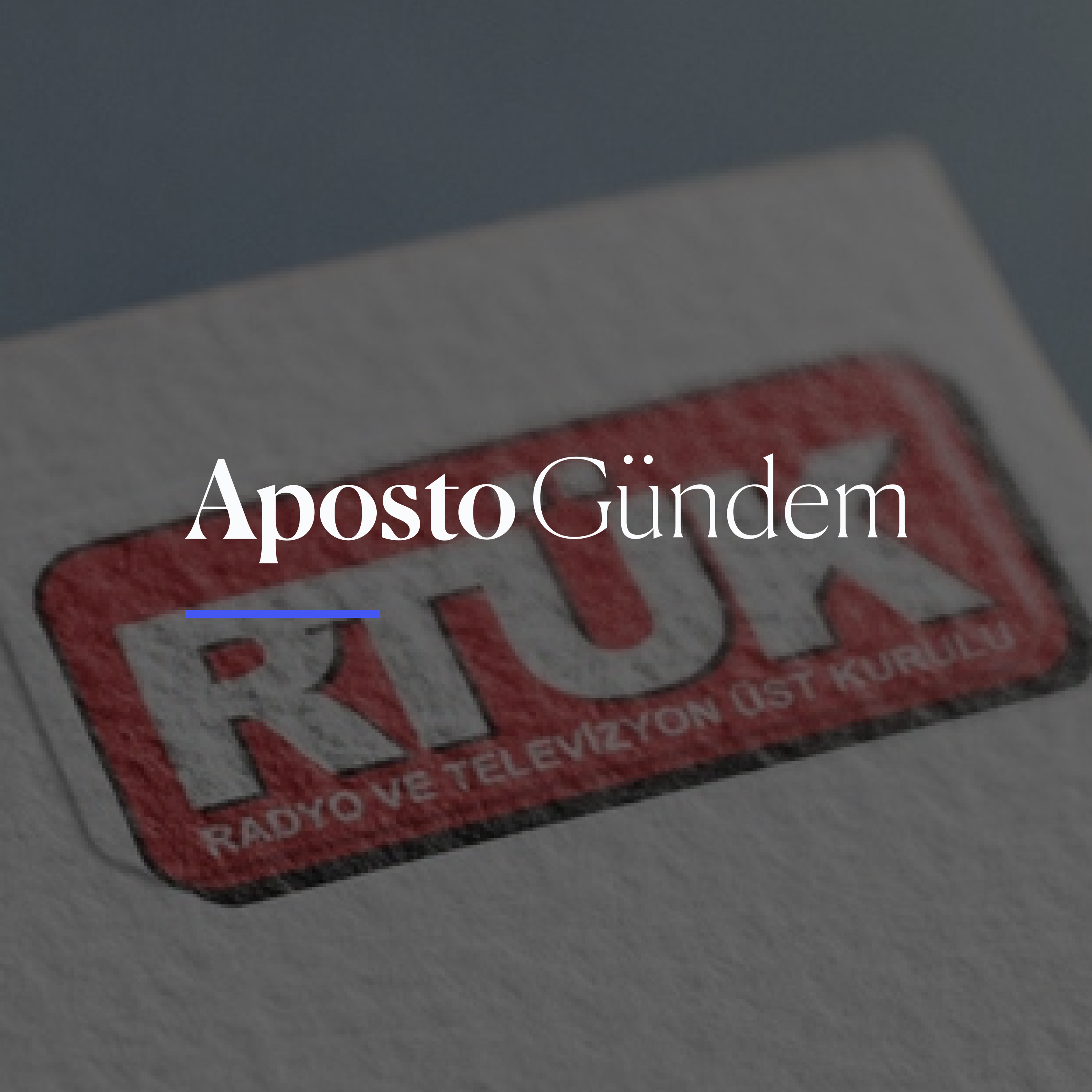 RTÜK'ten ceza, Filistin'e destek | 19 Eylül 2025