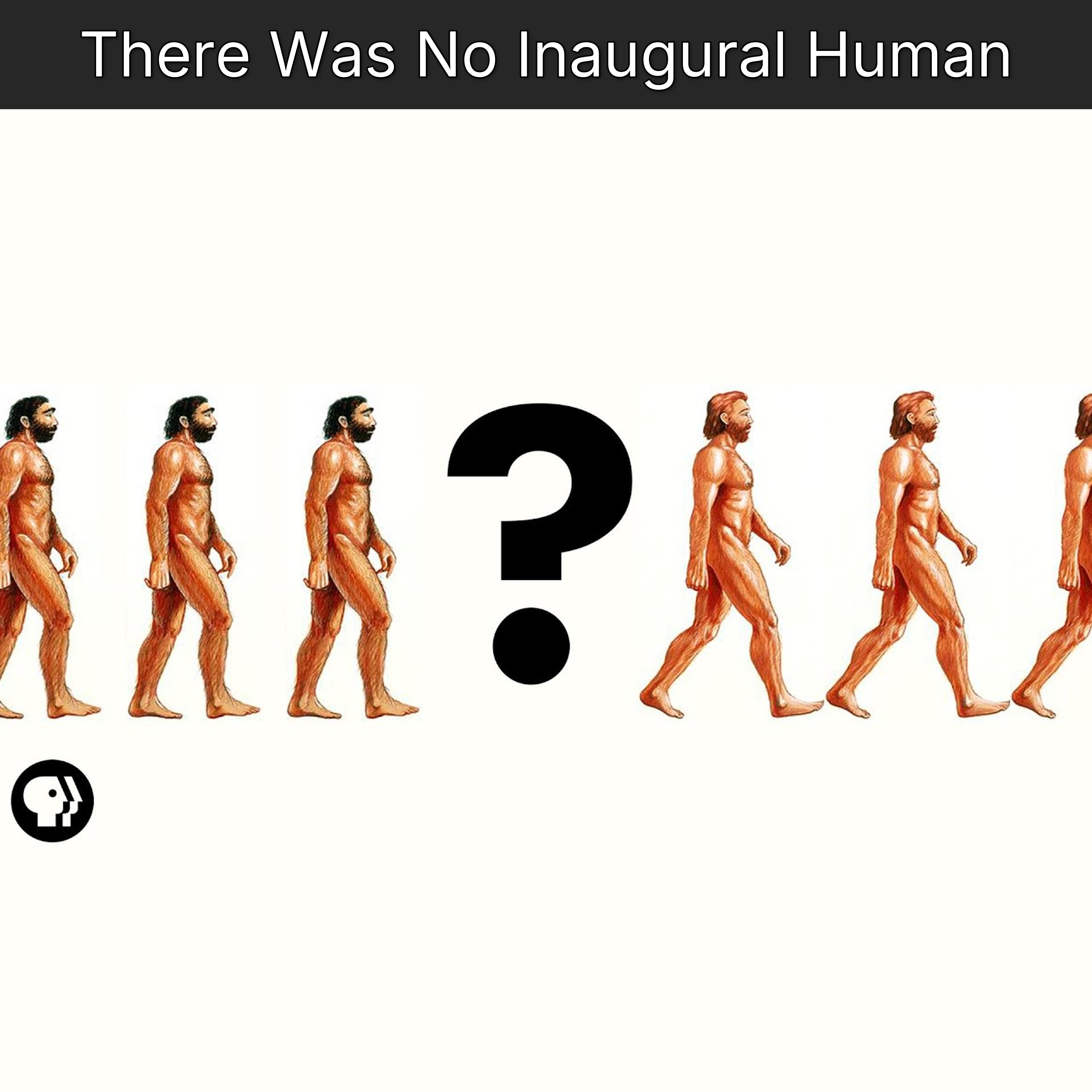 There Was No Inaugural Human episode artwork