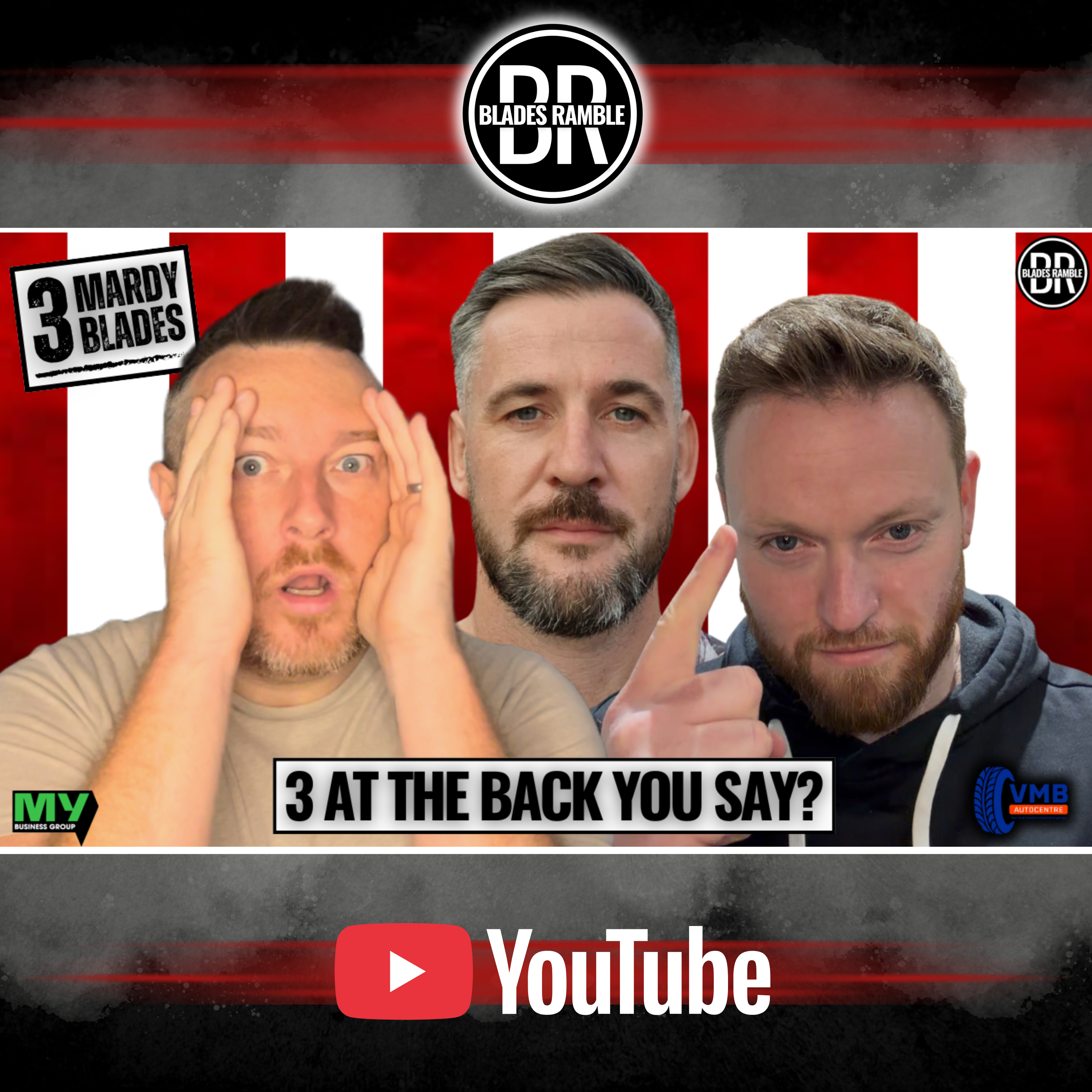 🎙️😤 3 MARDY BLADES | 3 AT THE BACK YOU SAY? 😤🎙️