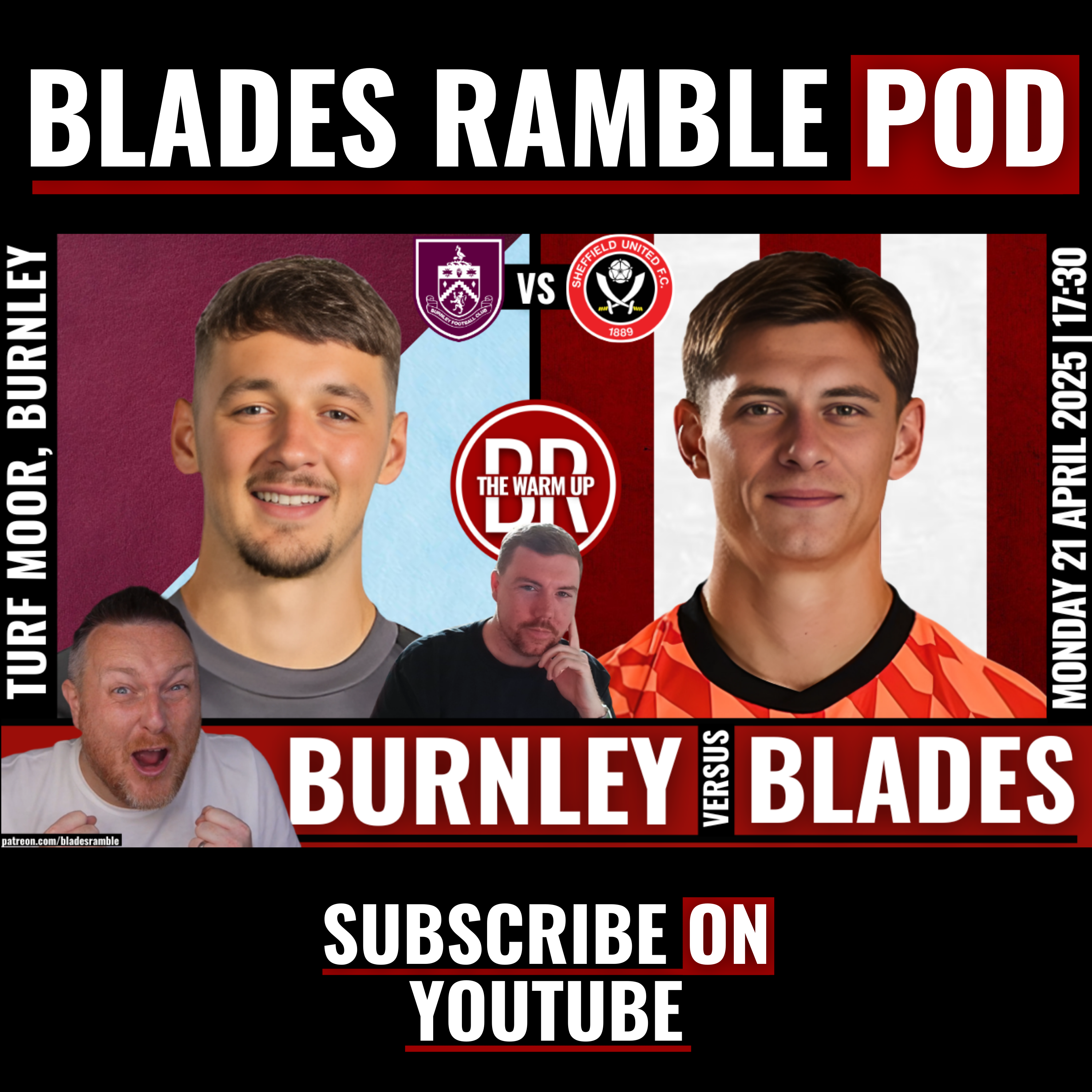 🔥⚔️ THE WARM UP | Burnley vs Sheffield United | MUST WIN AT TURF MOOR! ⚔️🔥