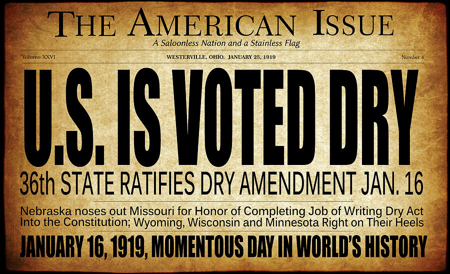 No Bourbon, No Scotch and No Beer (Pt 2 of Just Say No, America)