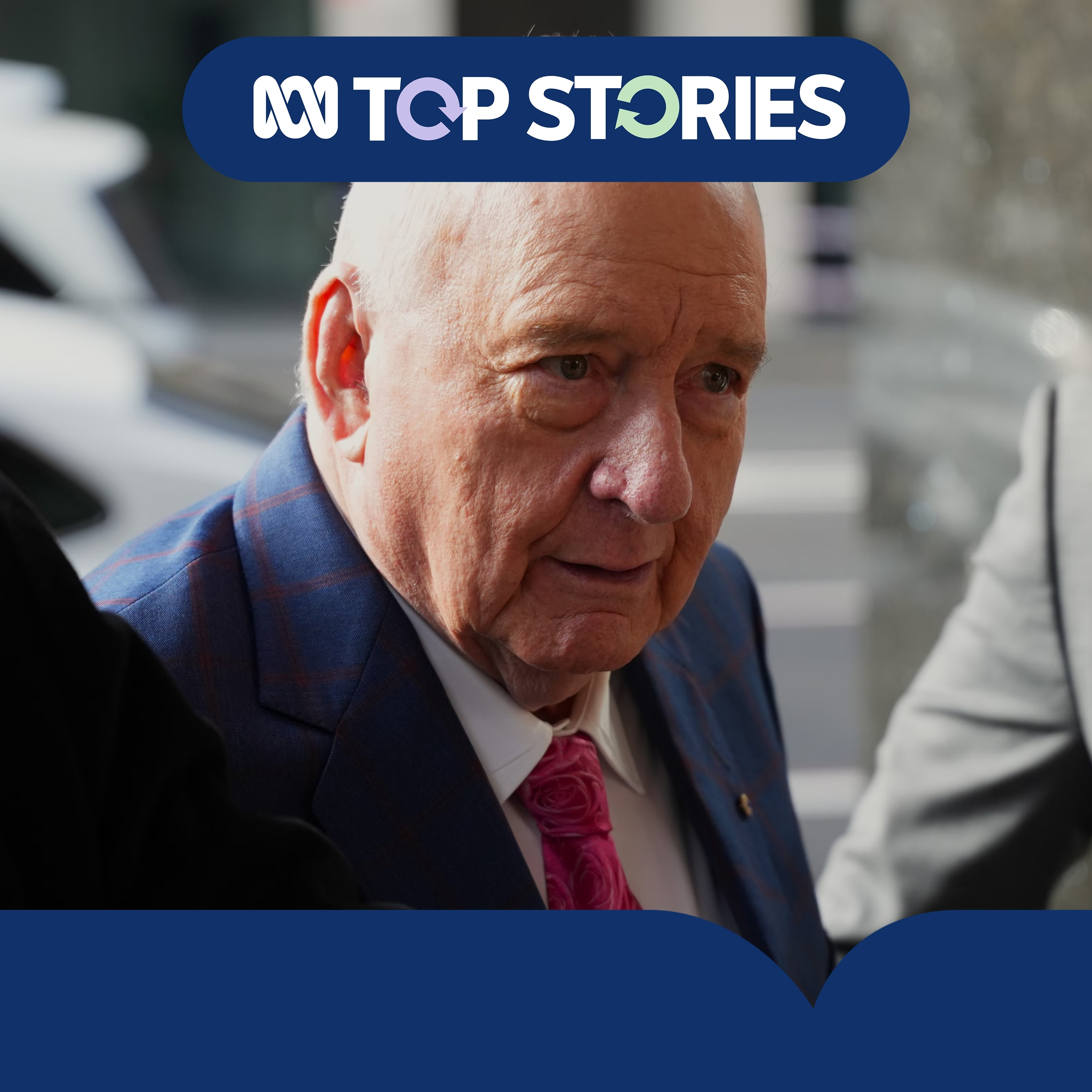 Suppression order lifted on Alan Jones trial | ABC News Top Stories episode artwork
