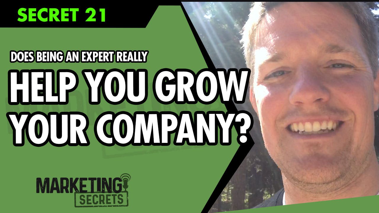 Does Being An Expert Really Help Grow Your Company?